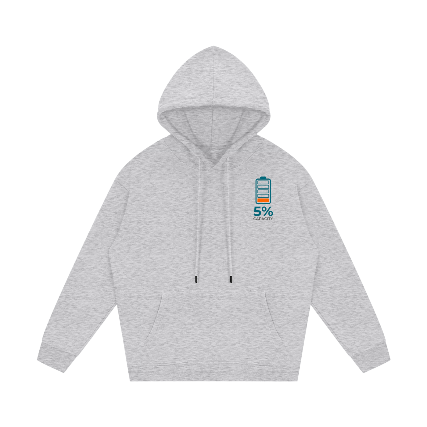 Streetwear 5% Capacity/Skull Hoodie