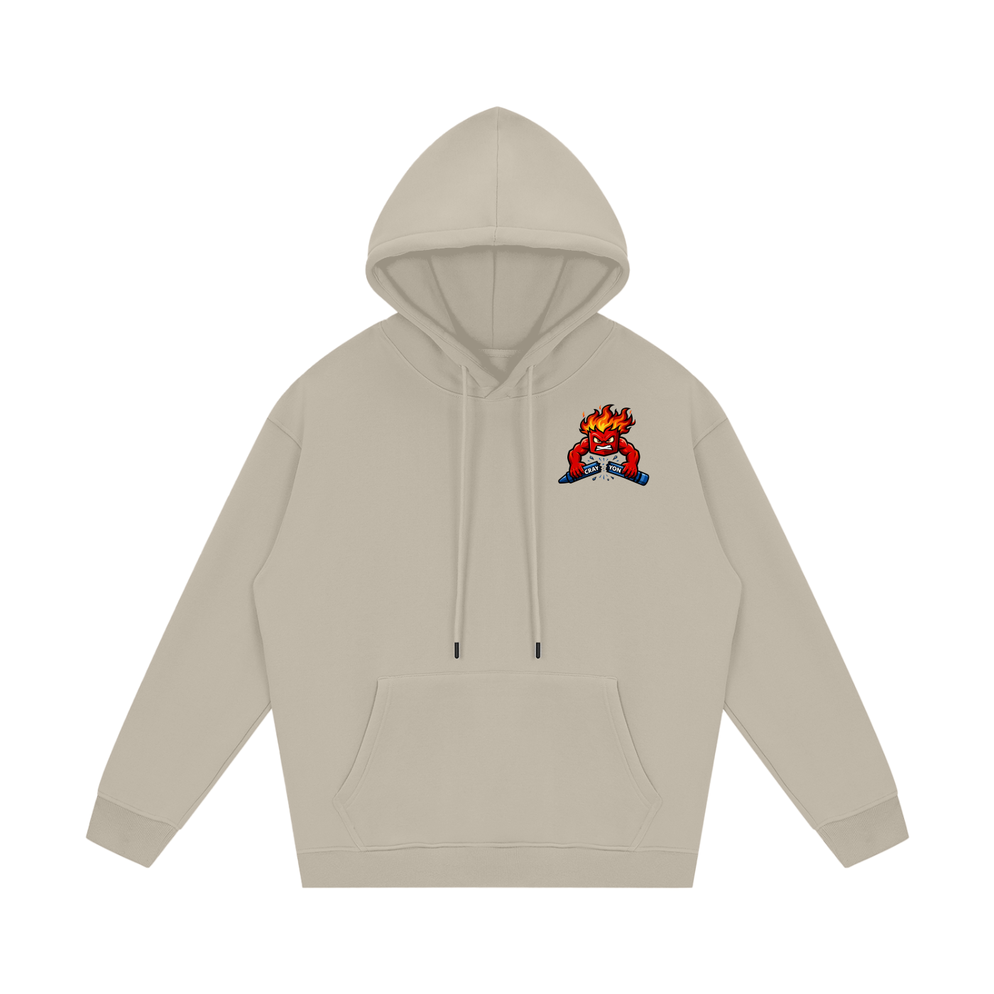 Streetwear Snapping Crayon Hoodie