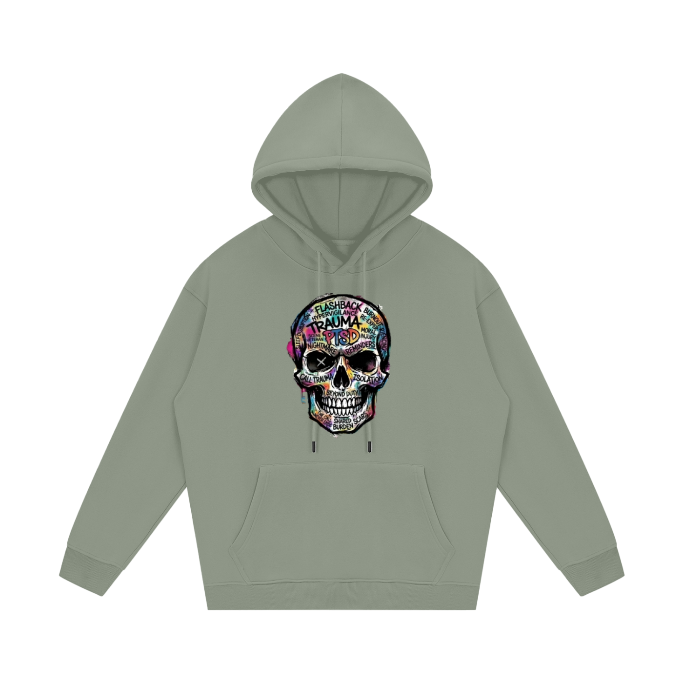 Streetwear Unisex Fleece Hoodie