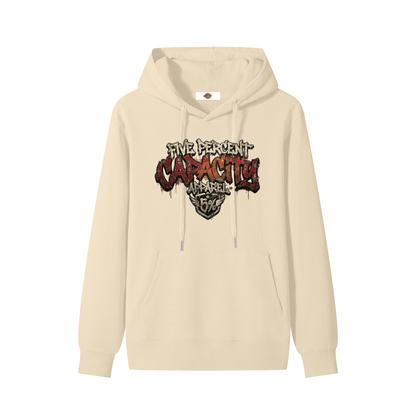 Streetwear Skull 5% Hoodie