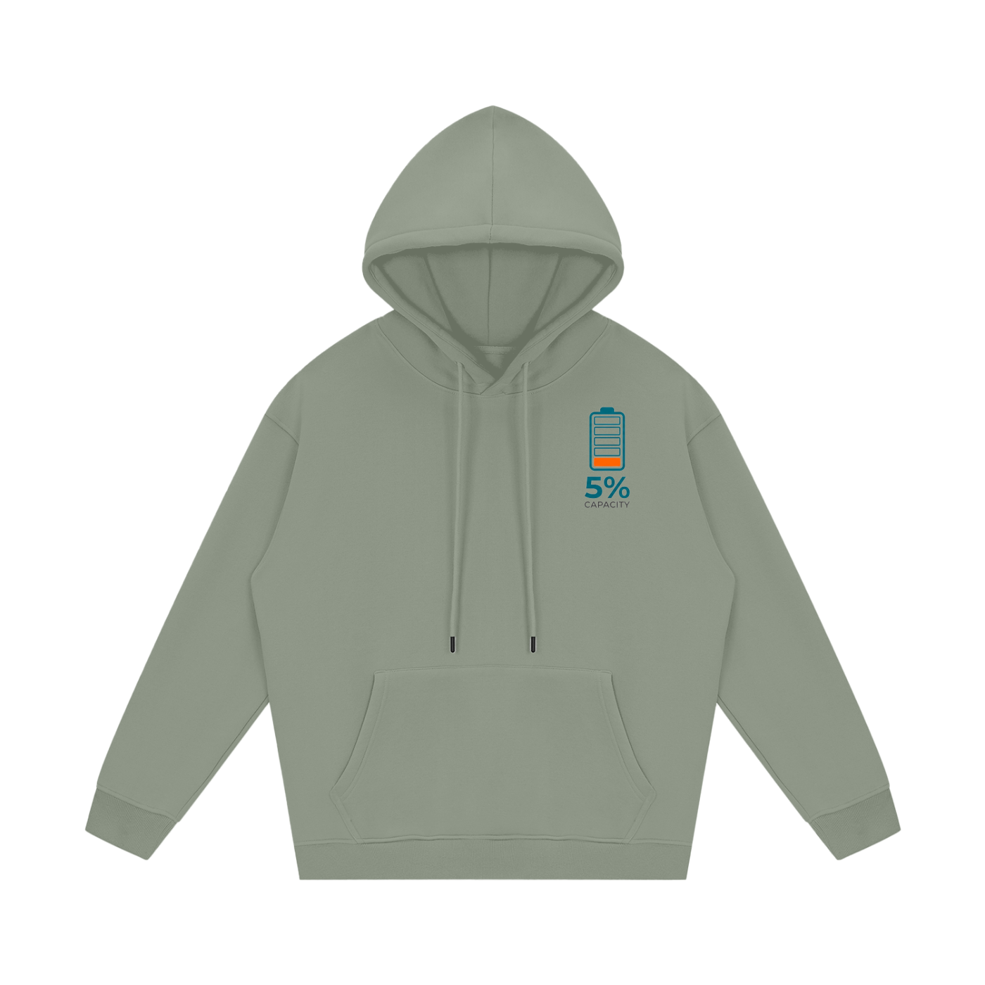 Streetwear 5% Capacity/Skull Hoodie