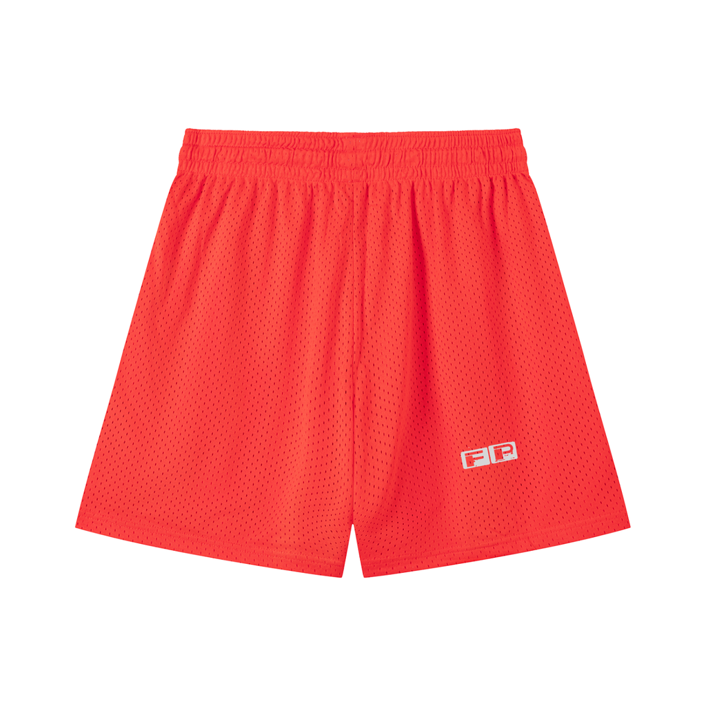 Mesh Drawstring Shorts