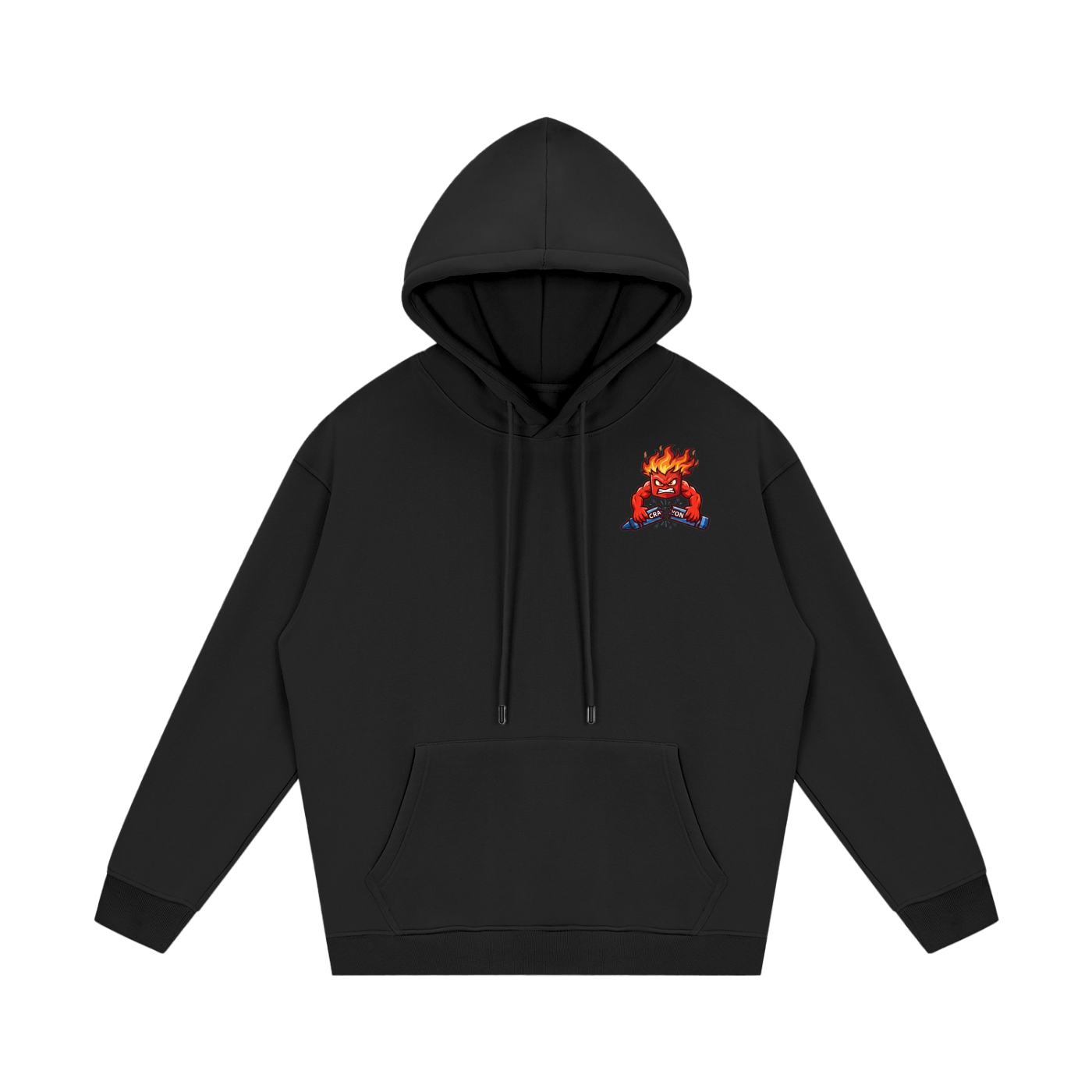 Streetwear Snapping Crayon Hoodie