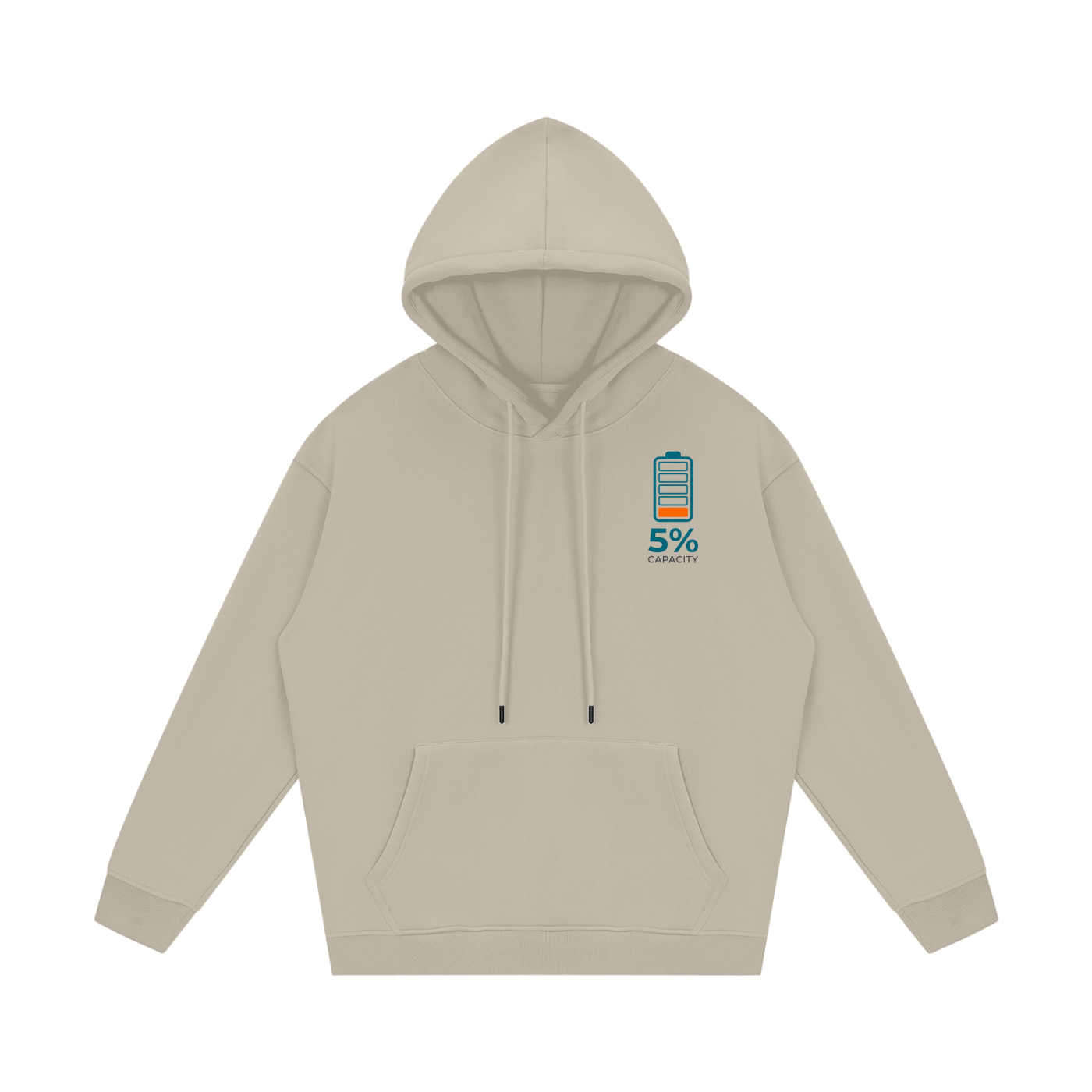 Streetwear 5% Capacity/Skull Hoodie