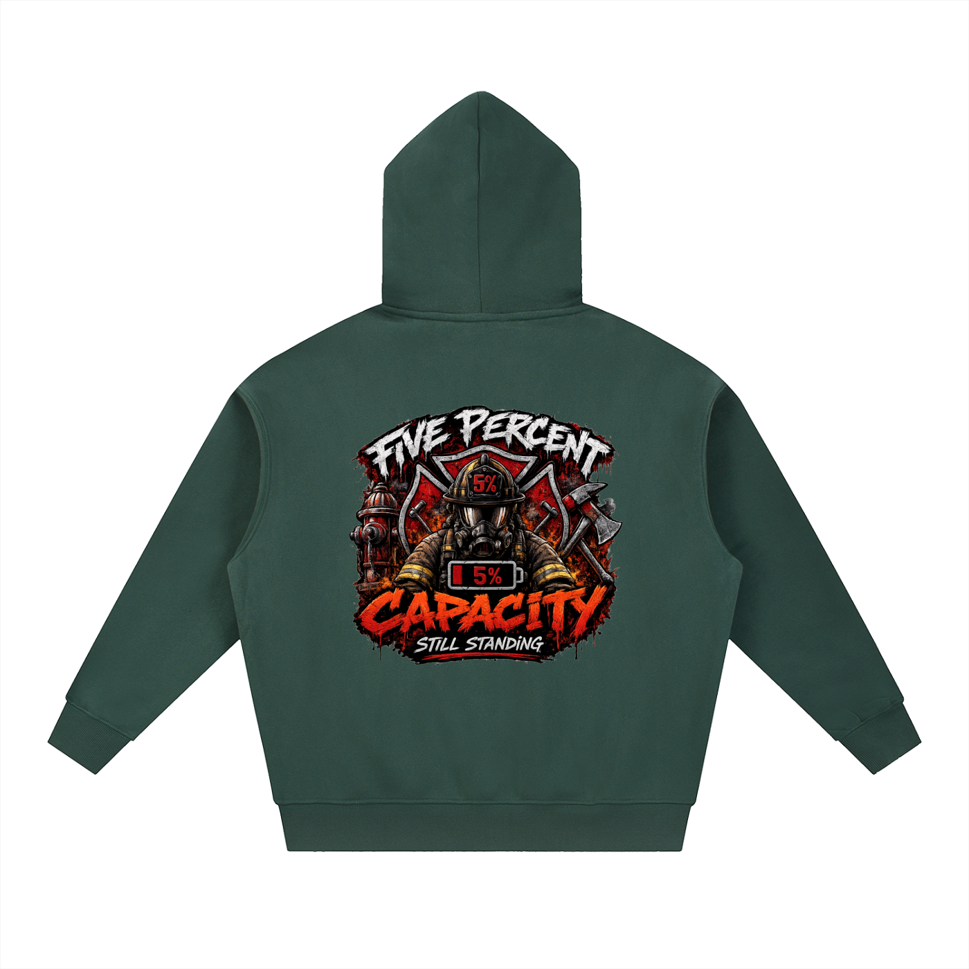 hoodie,zipup,fire,ptsd