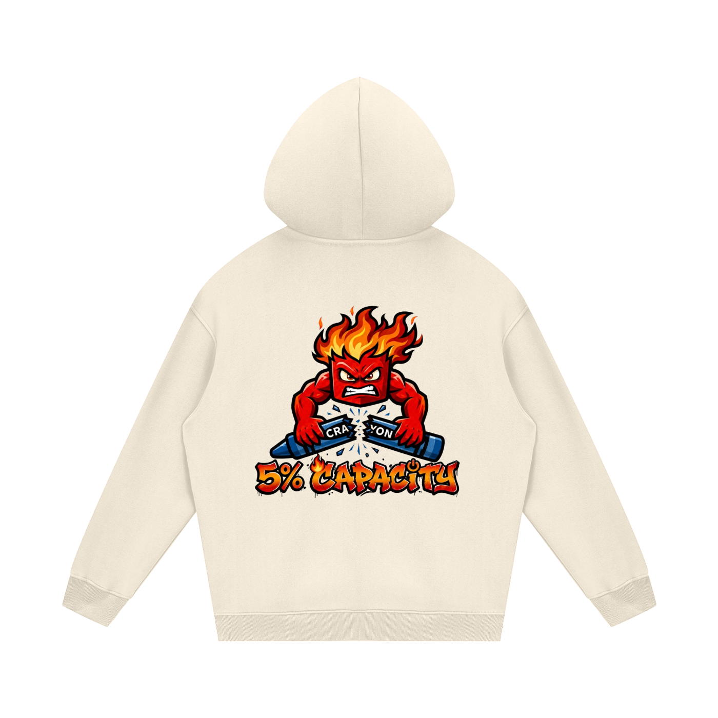 Streetwear Snapping Crayon Hoodie