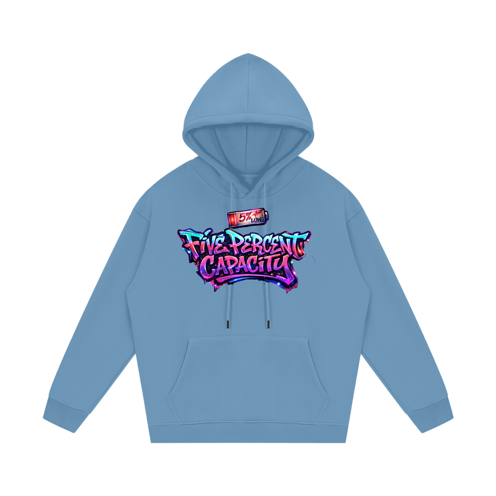 Unisex Fleece Hoodie - Graffiti Five Percent Capacity
