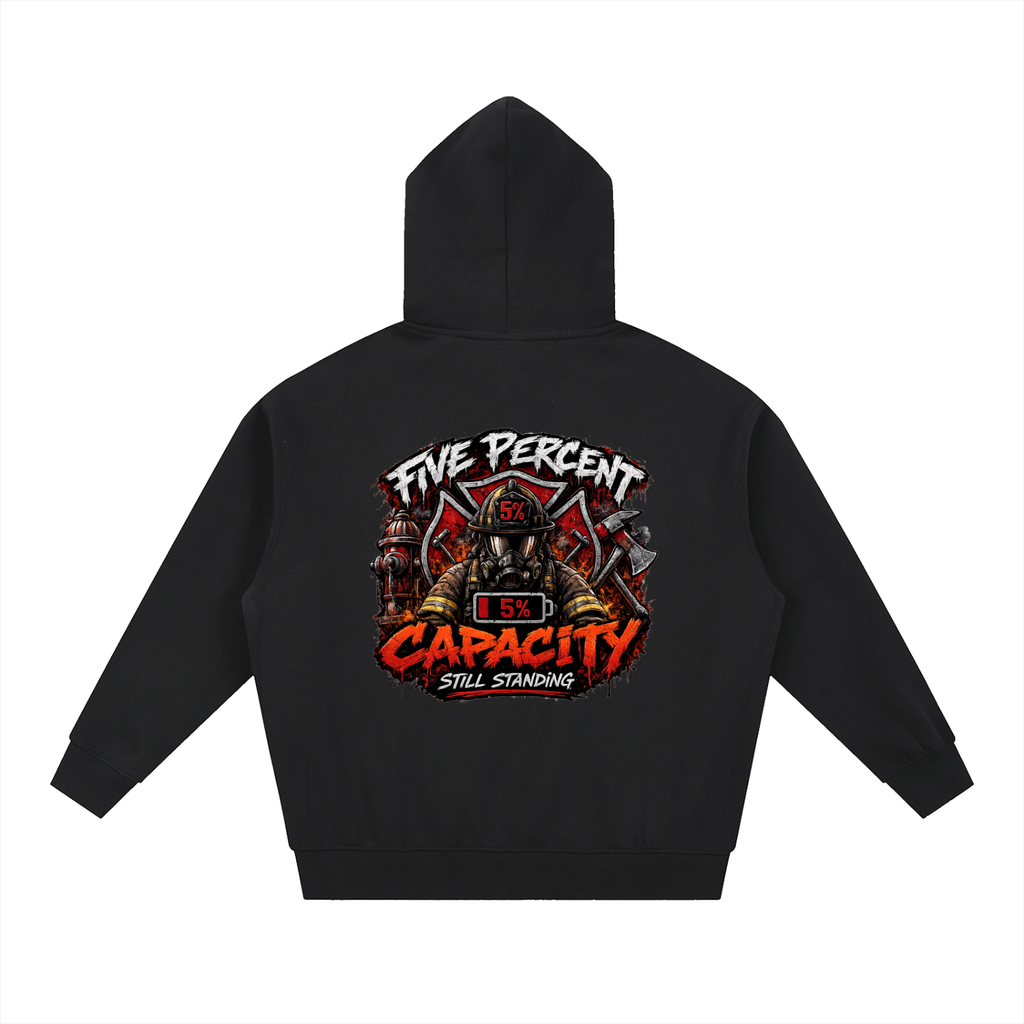 hoodie,zipup,fire,ptsd