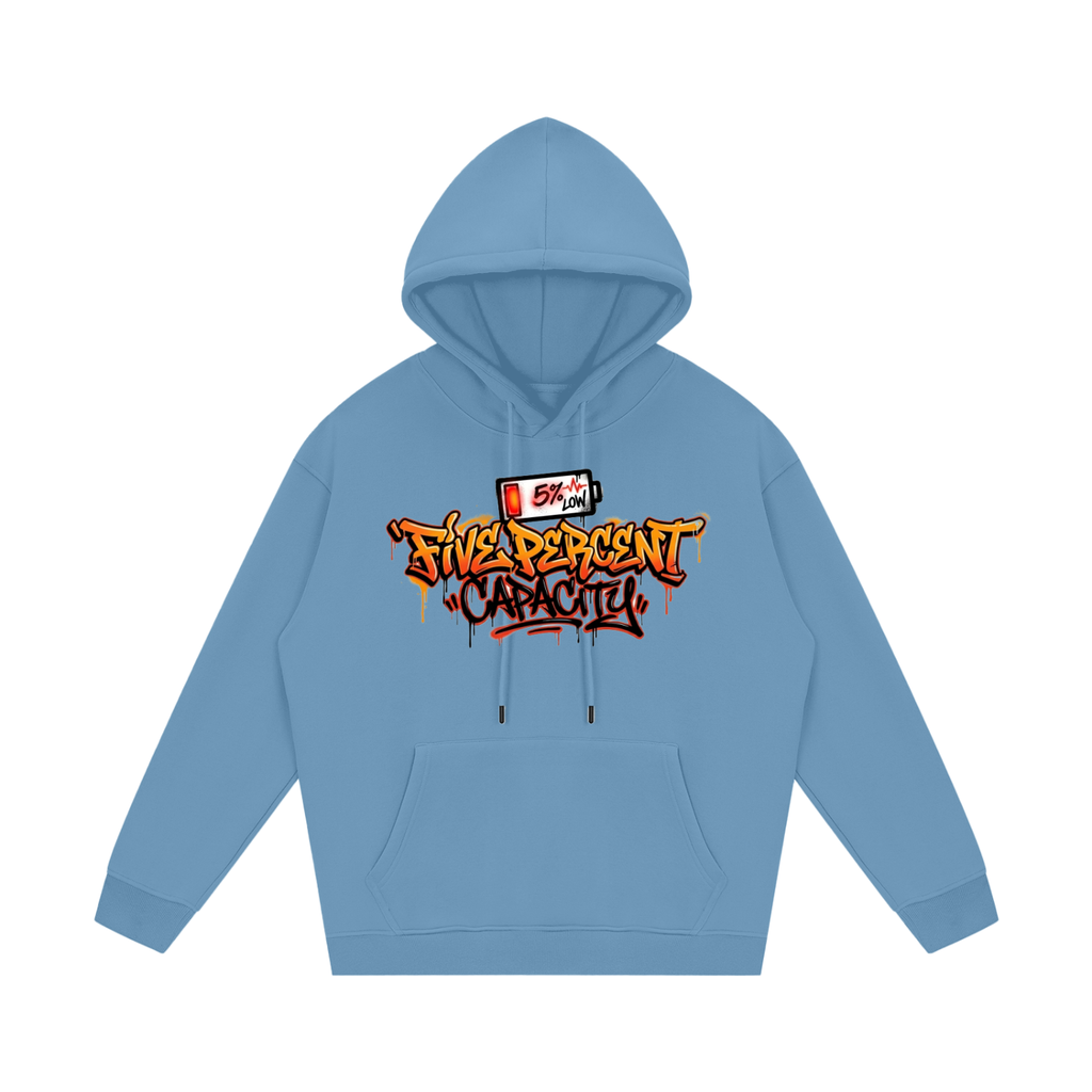 Unisex Fleece Hoodie - 5% Graffiti