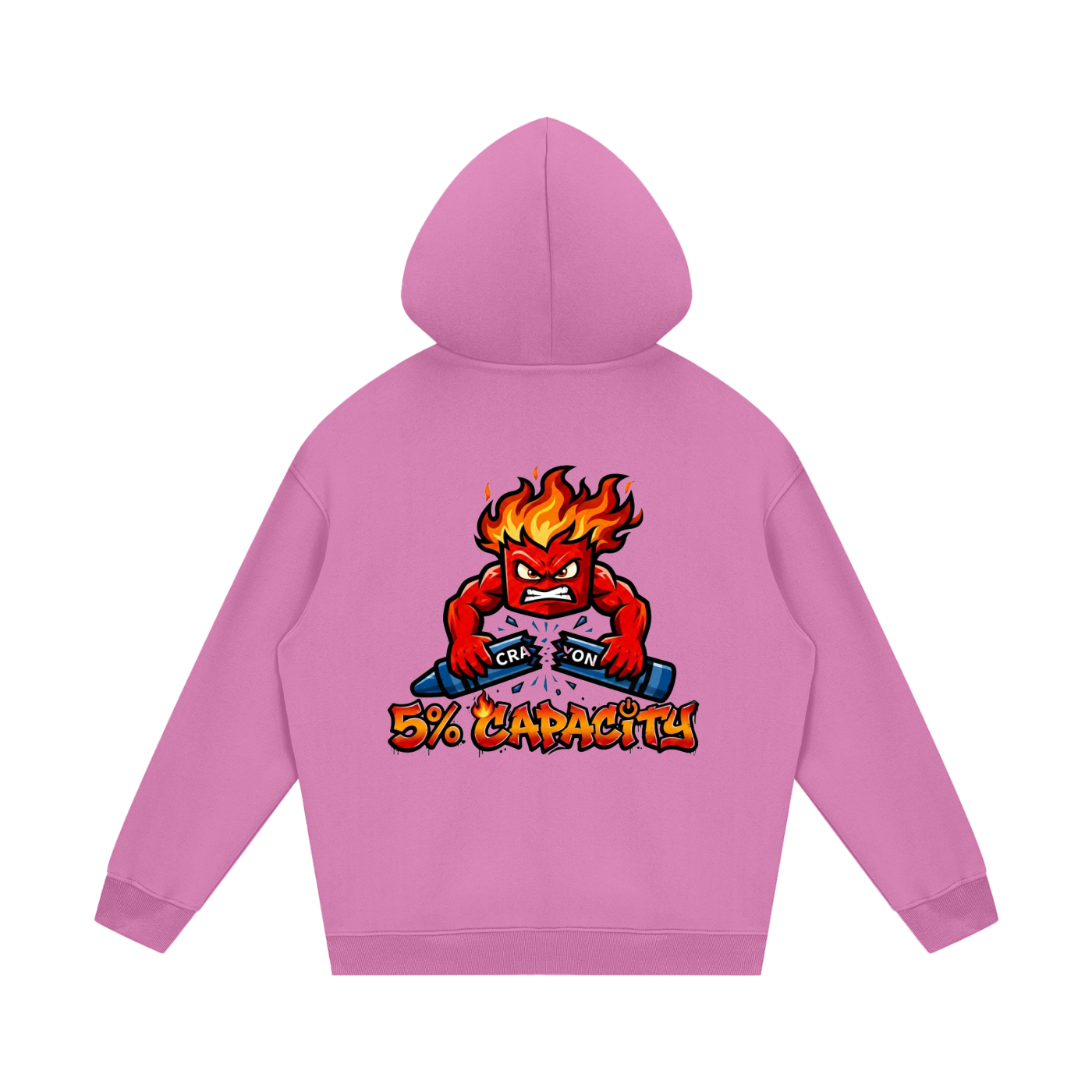 Streetwear Snapping Crayon Hoodie