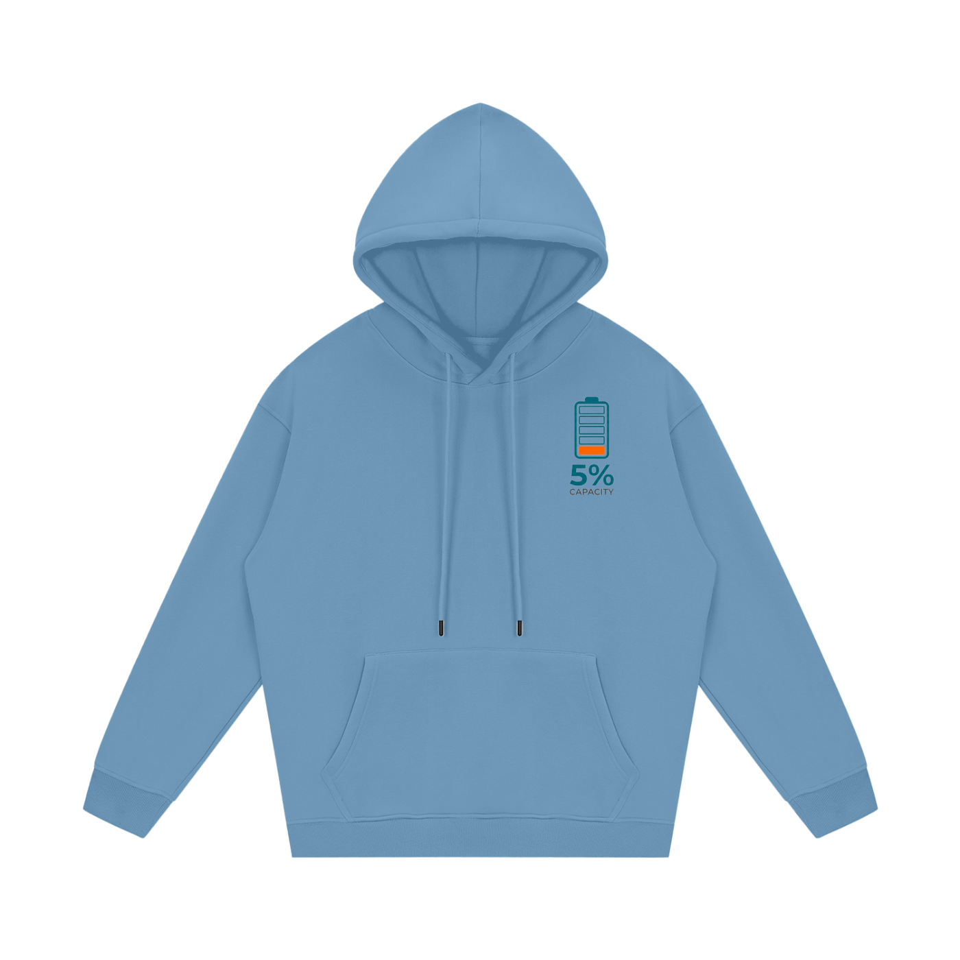 Streetwear 5% Capacity/Skull Hoodie