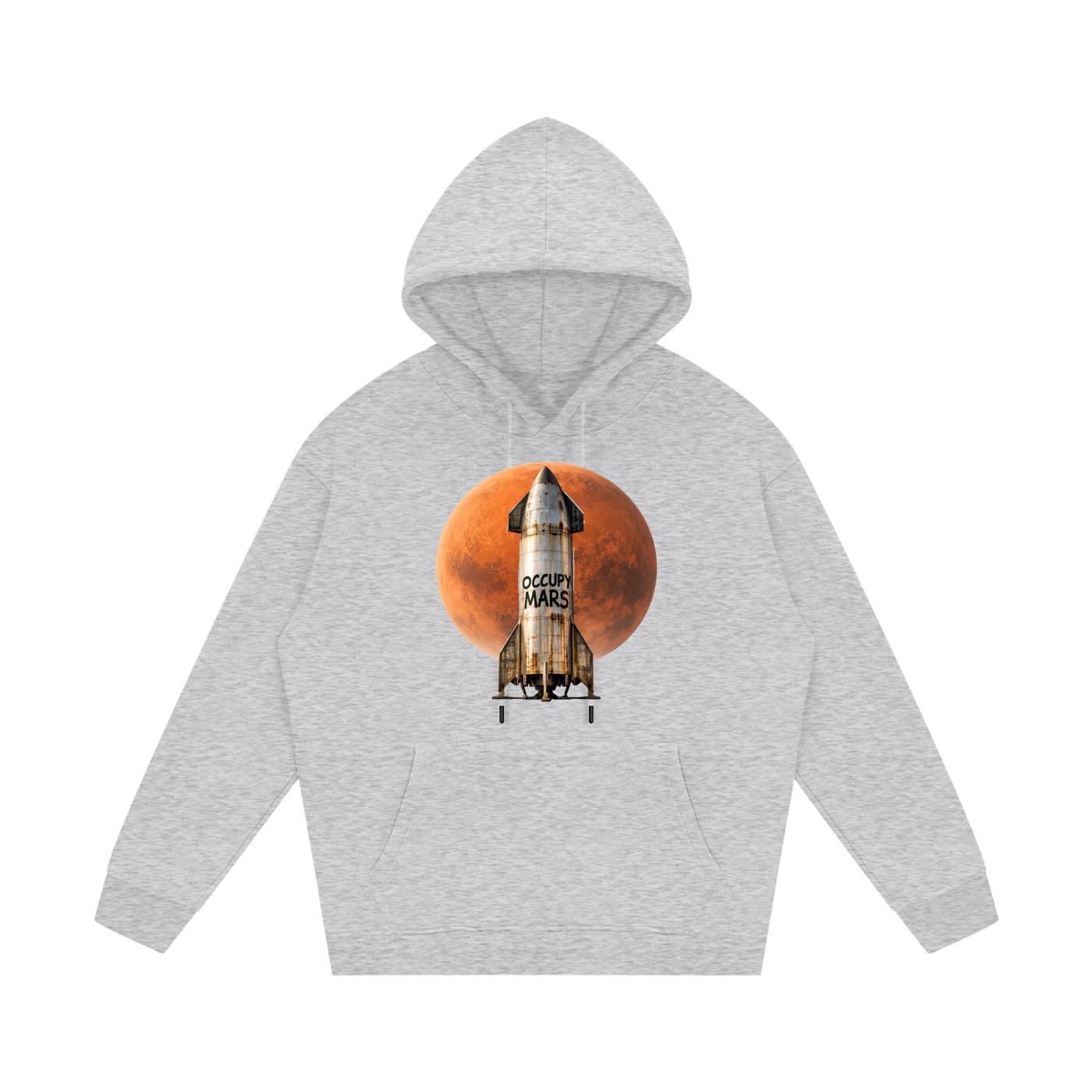 Unisex Fleece Hoodie - Occupy Mars
