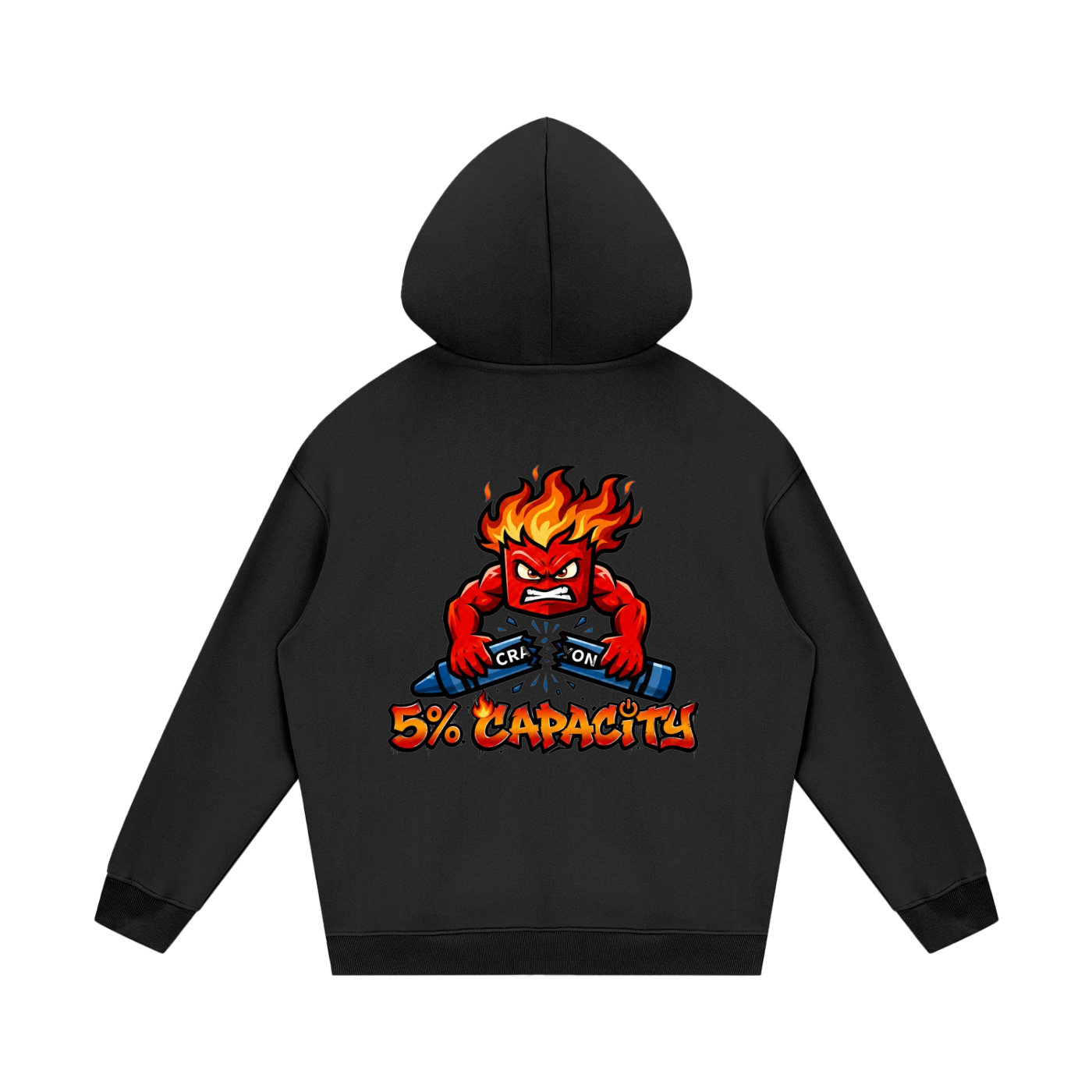 Streetwear Snapping Crayon Hoodie
