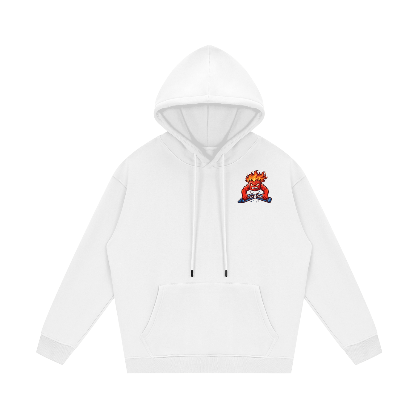 Streetwear Snapping Crayon Hoodie