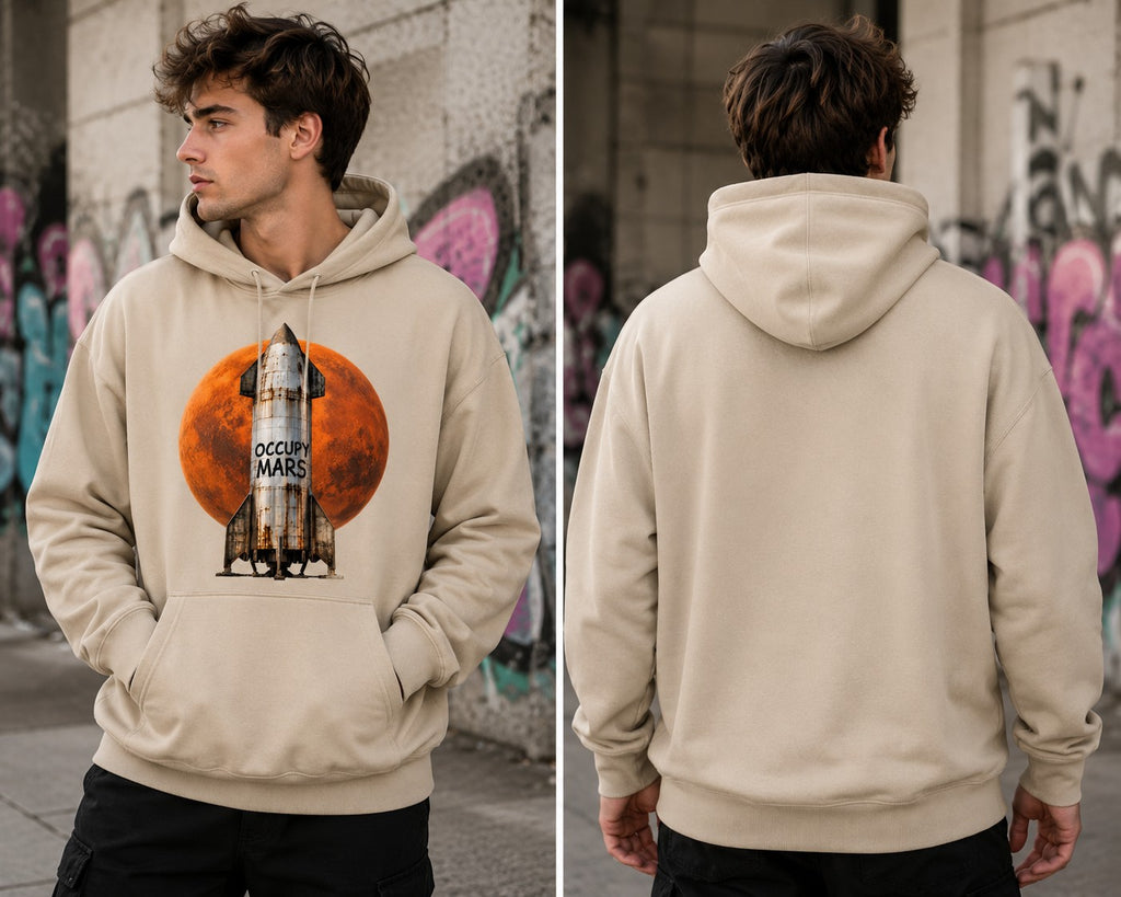 Streetwear Occupy Mars Hoodie