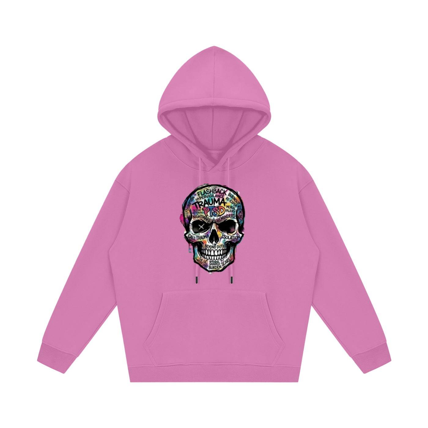 Streetwear Unisex Fleece Hoodie