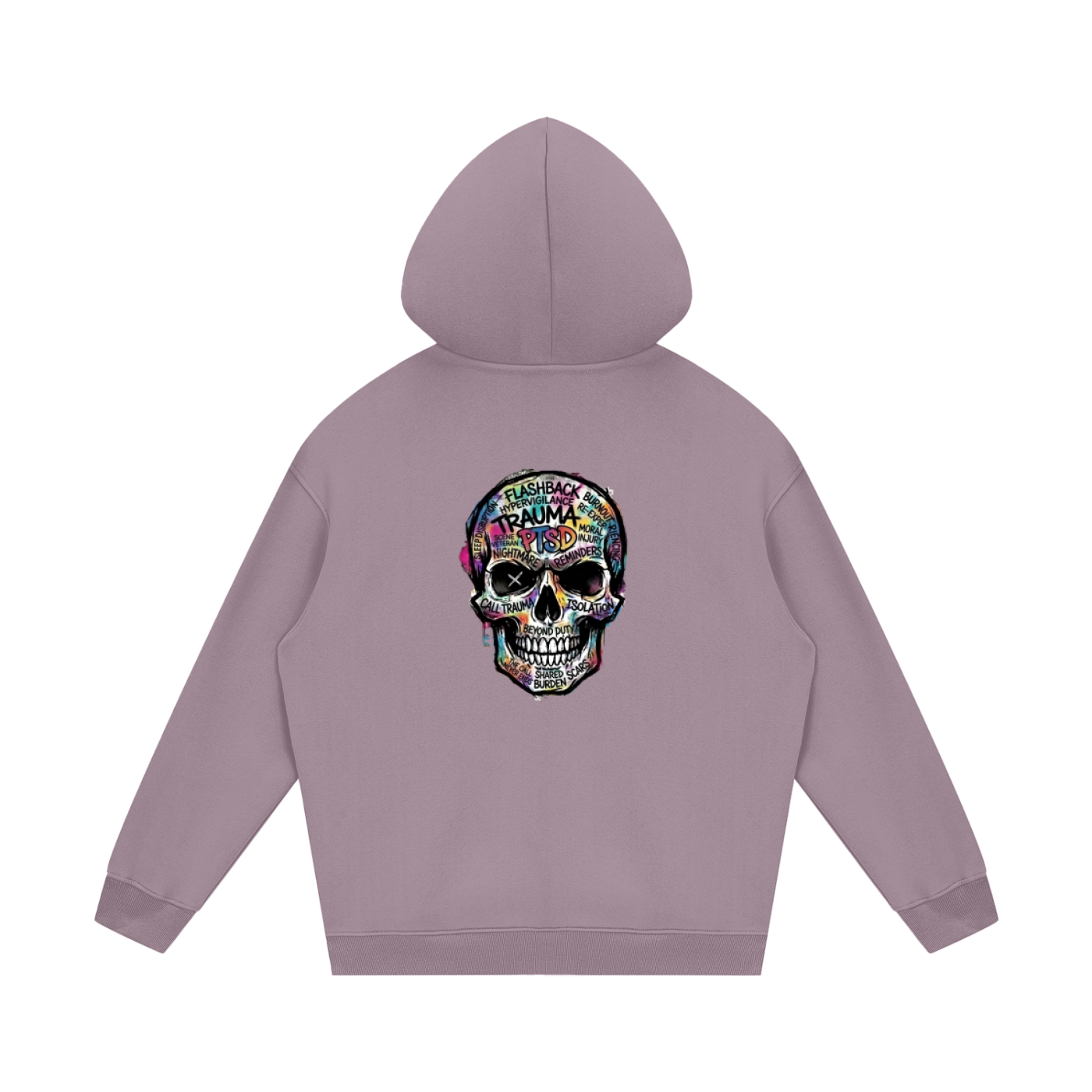 Streetwear 5% Capacity/Skull Hoodie