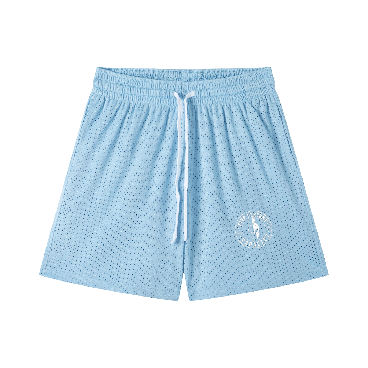 Mesh Drawstring Shorts