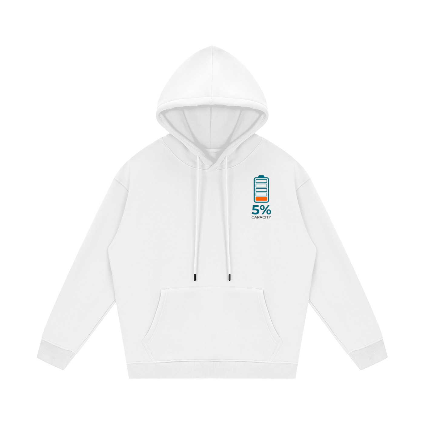 Streetwear 5% Capacity/Skull Hoodie