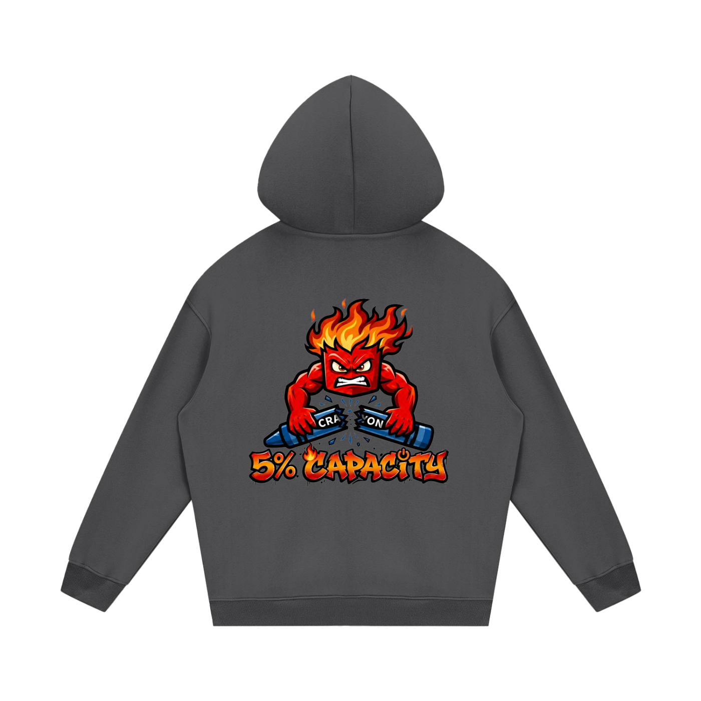 Streetwear Snapping Crayon Hoodie