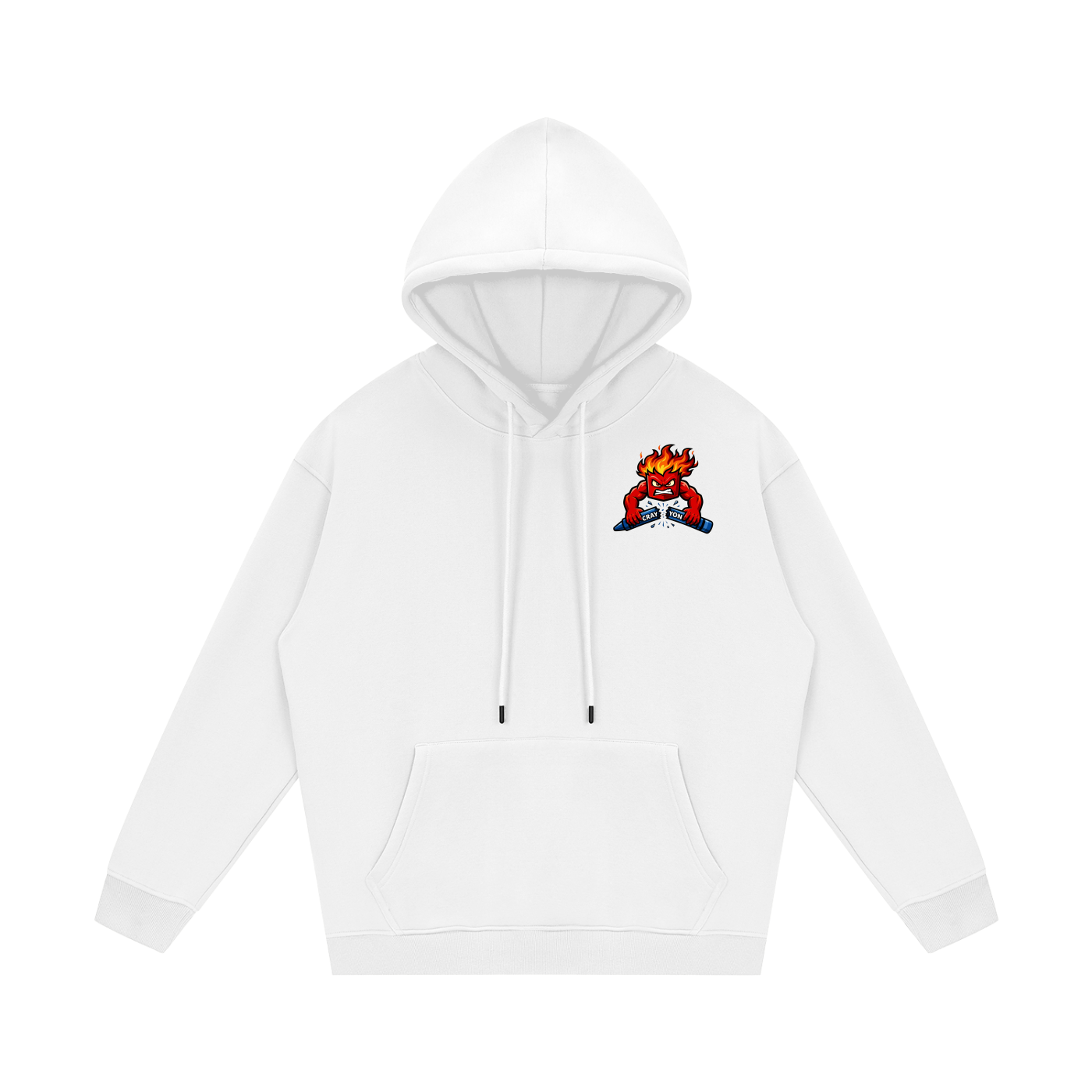 Streetwear Snapping Crayon Hoodie