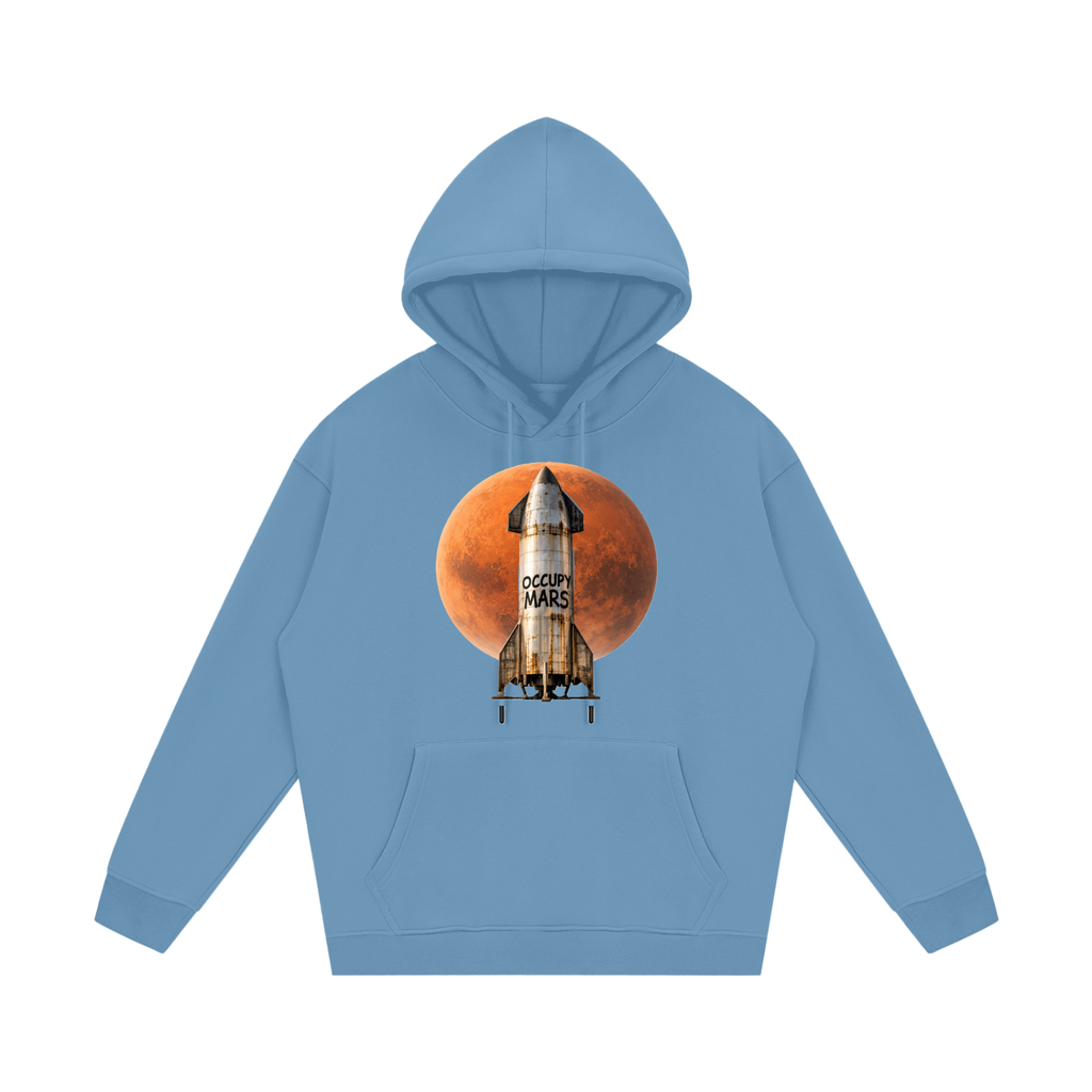 Unisex Fleece Hoodie - Occupy Mars