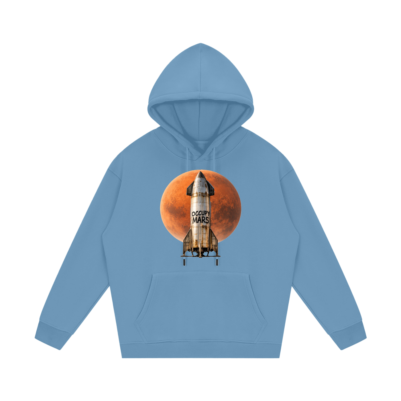 Unisex Fleece Hoodie - Occupy Mars