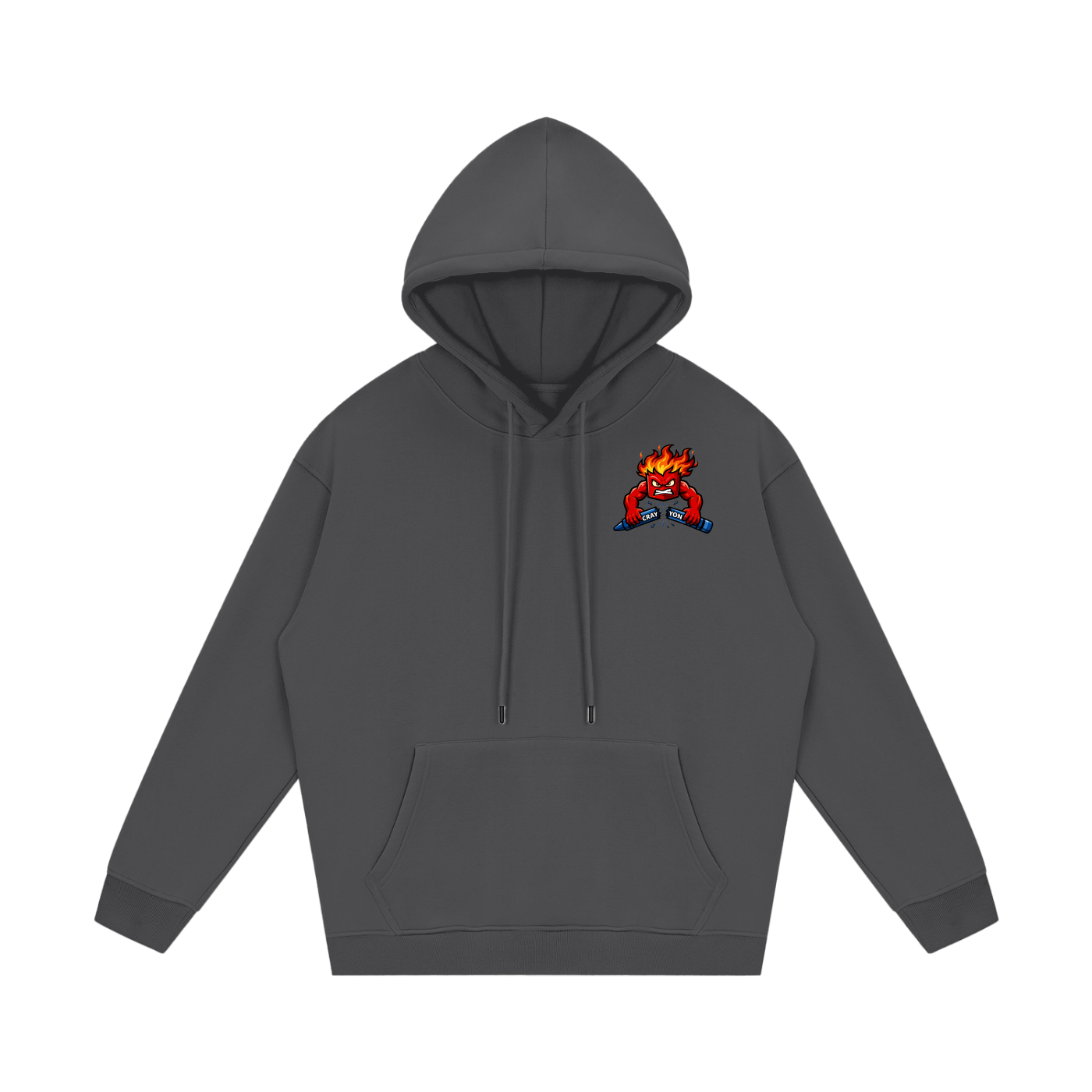 Streetwear Snapping Crayon Hoodie