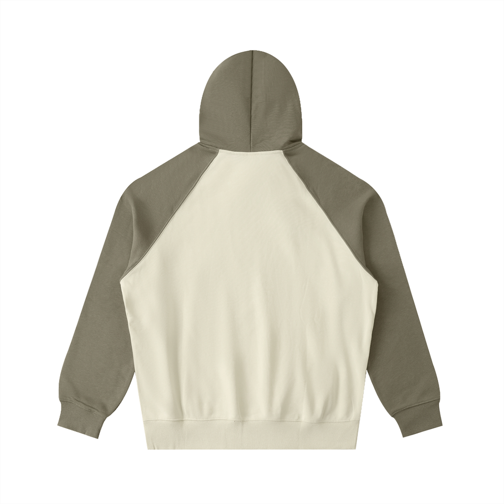 Two Toned Hoodie - Five Percent Capacity Logo