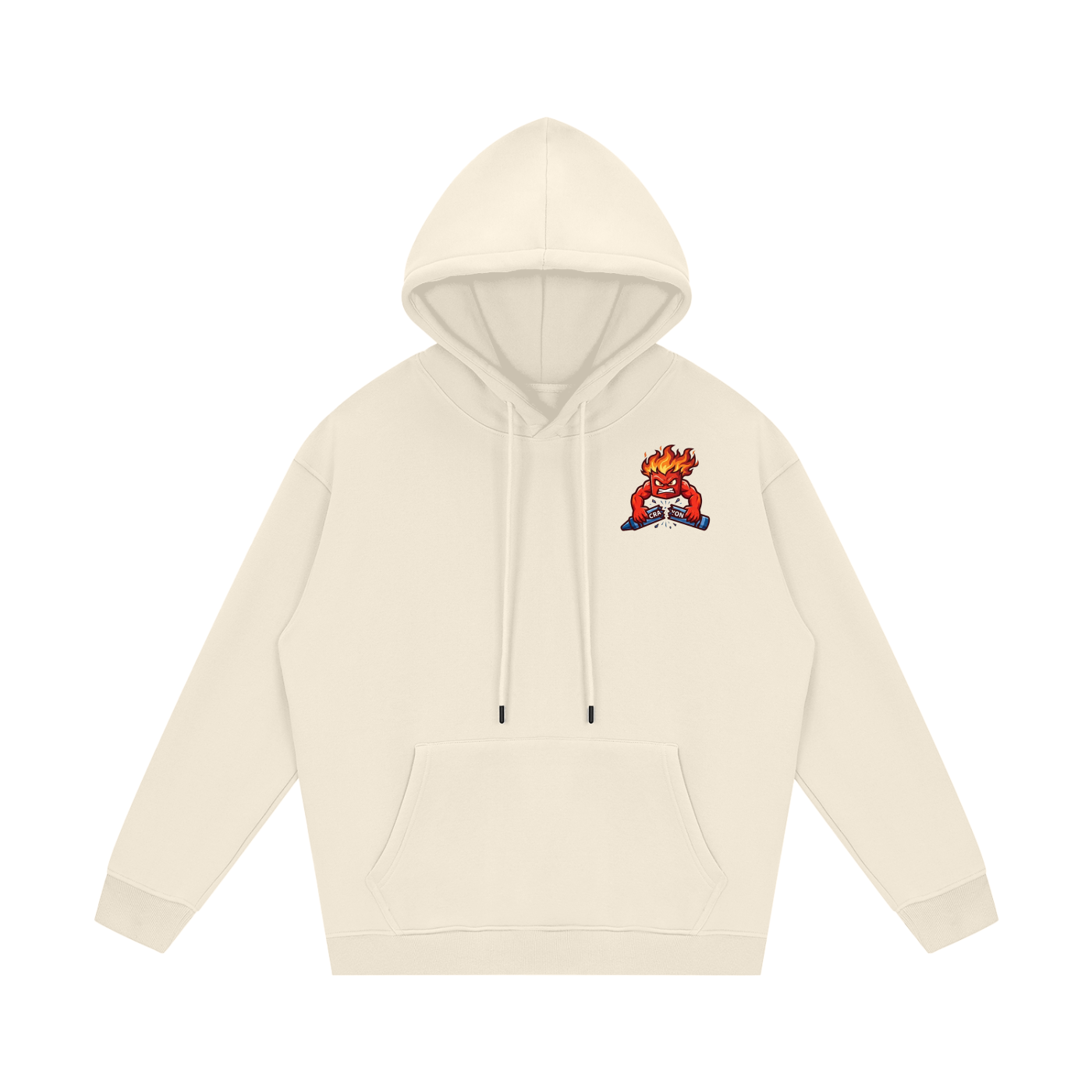 Streetwear Snapping Crayon Hoodie