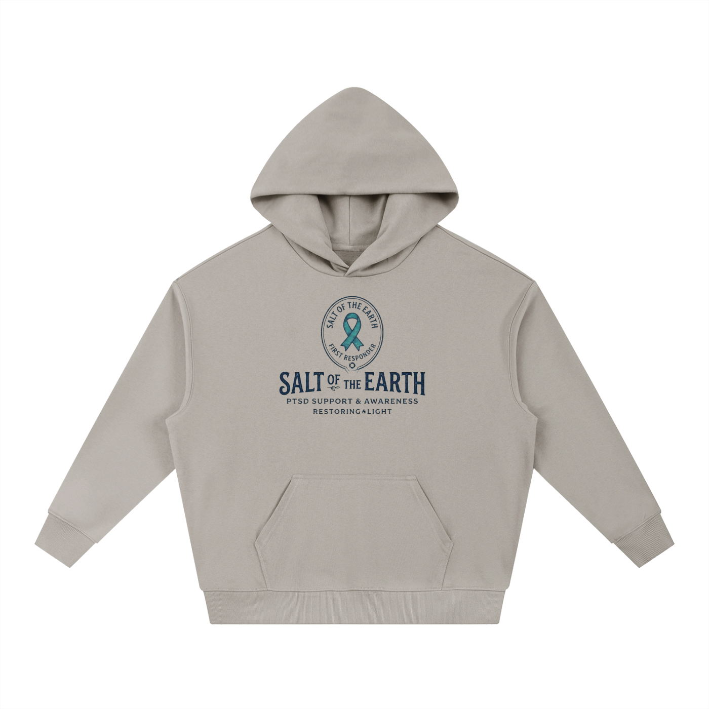 Essential Heavyweight Hoodie - Salt of the Earth