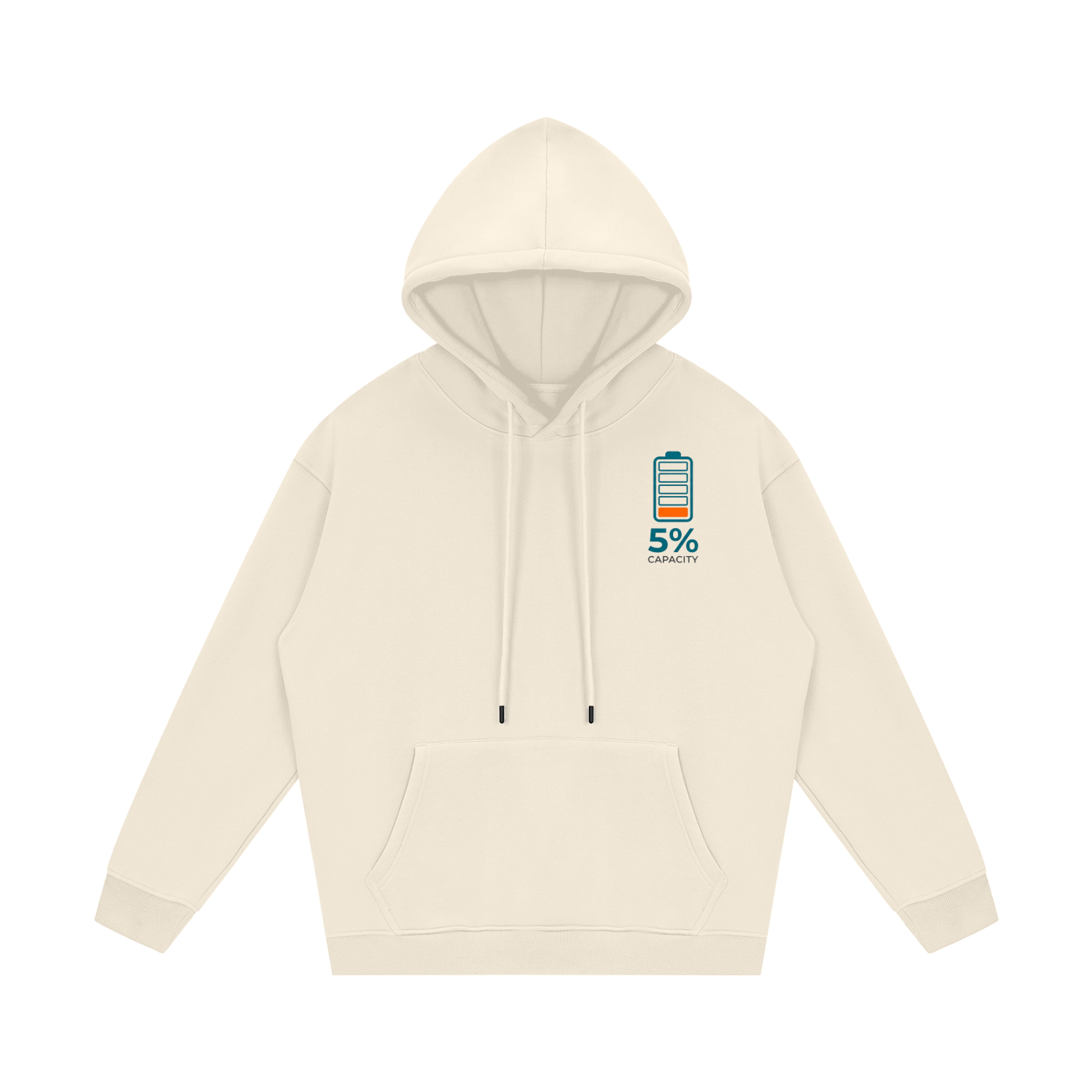 Streetwear 5% Capacity/Skull Hoodie