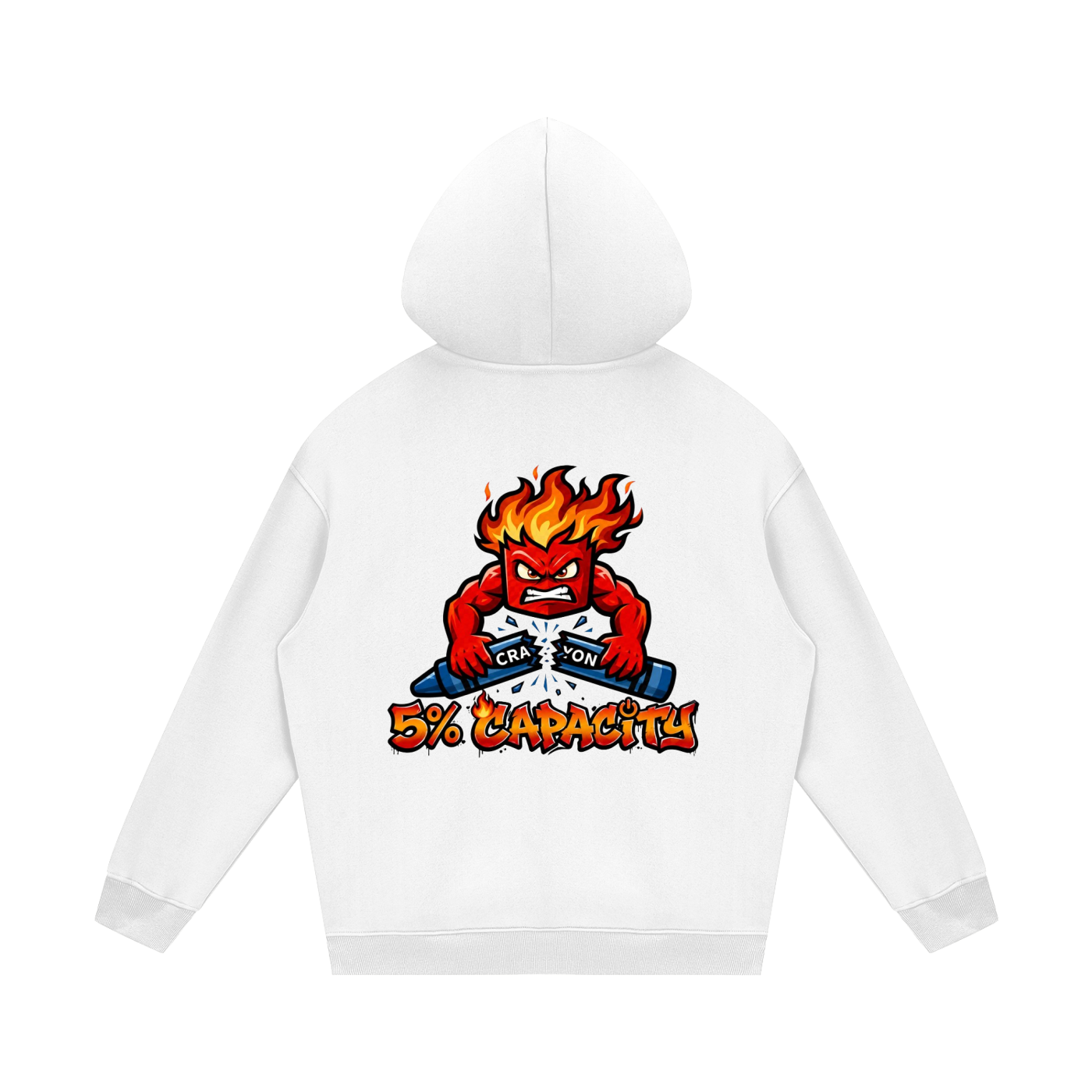 Streetwear Snapping Crayon Hoodie