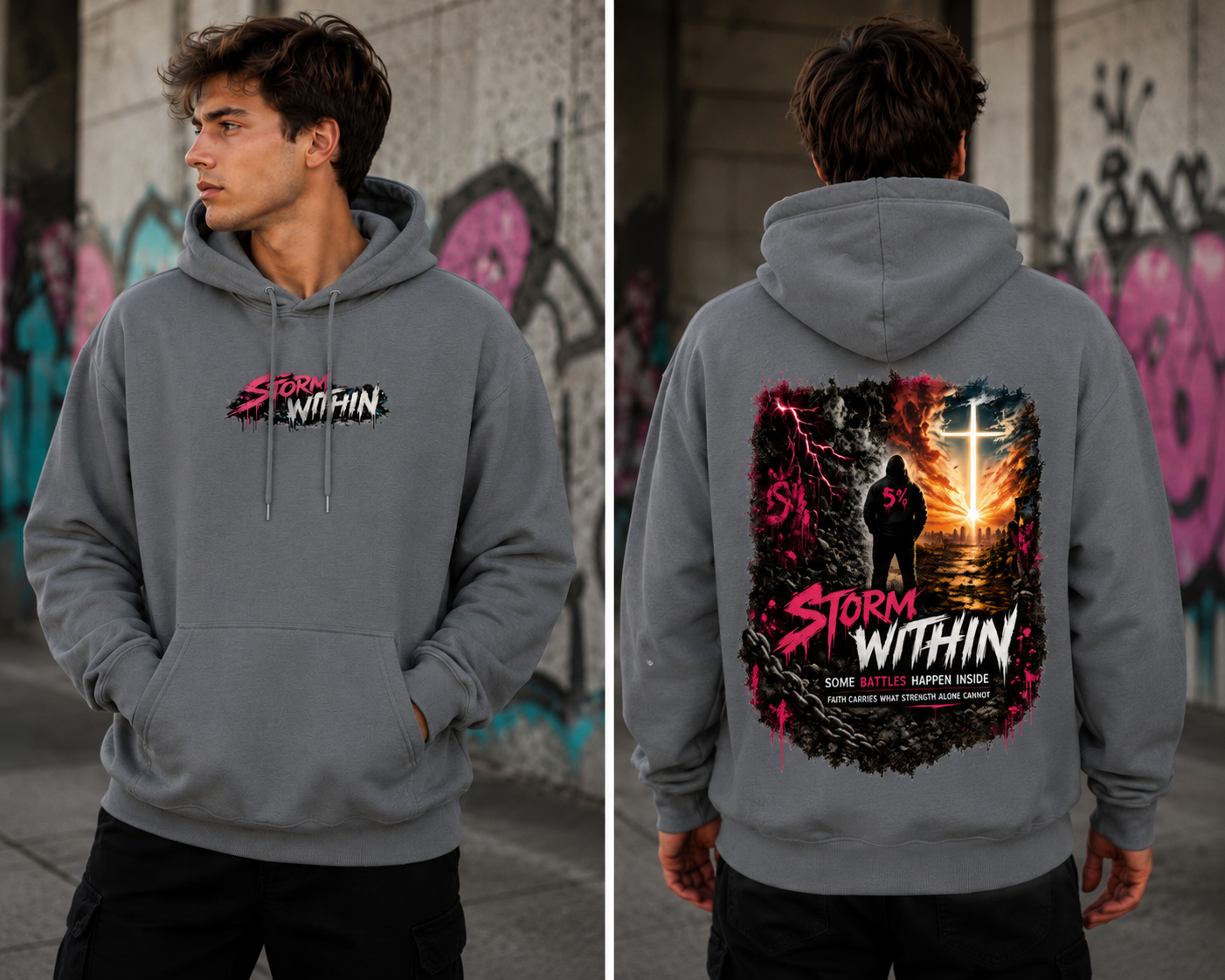Streetwear The Storm Within Hoodie