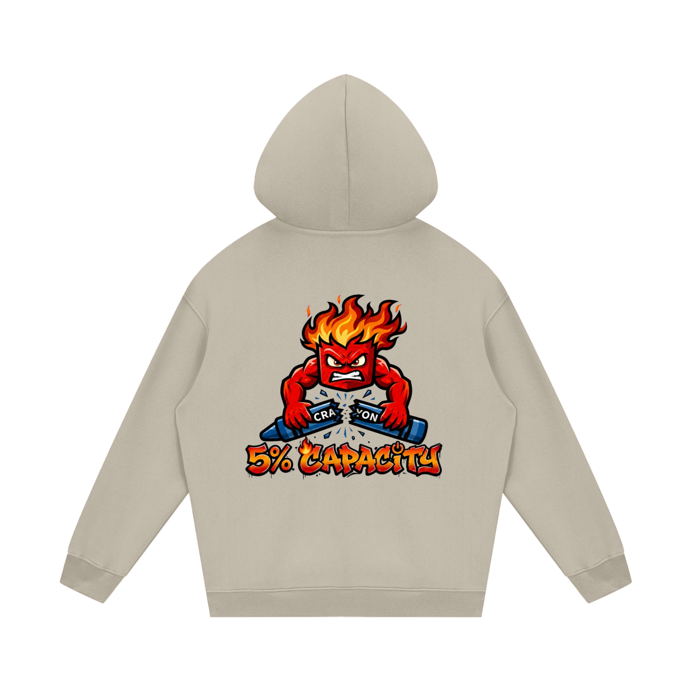 Streetwear Snapping Crayon Hoodie