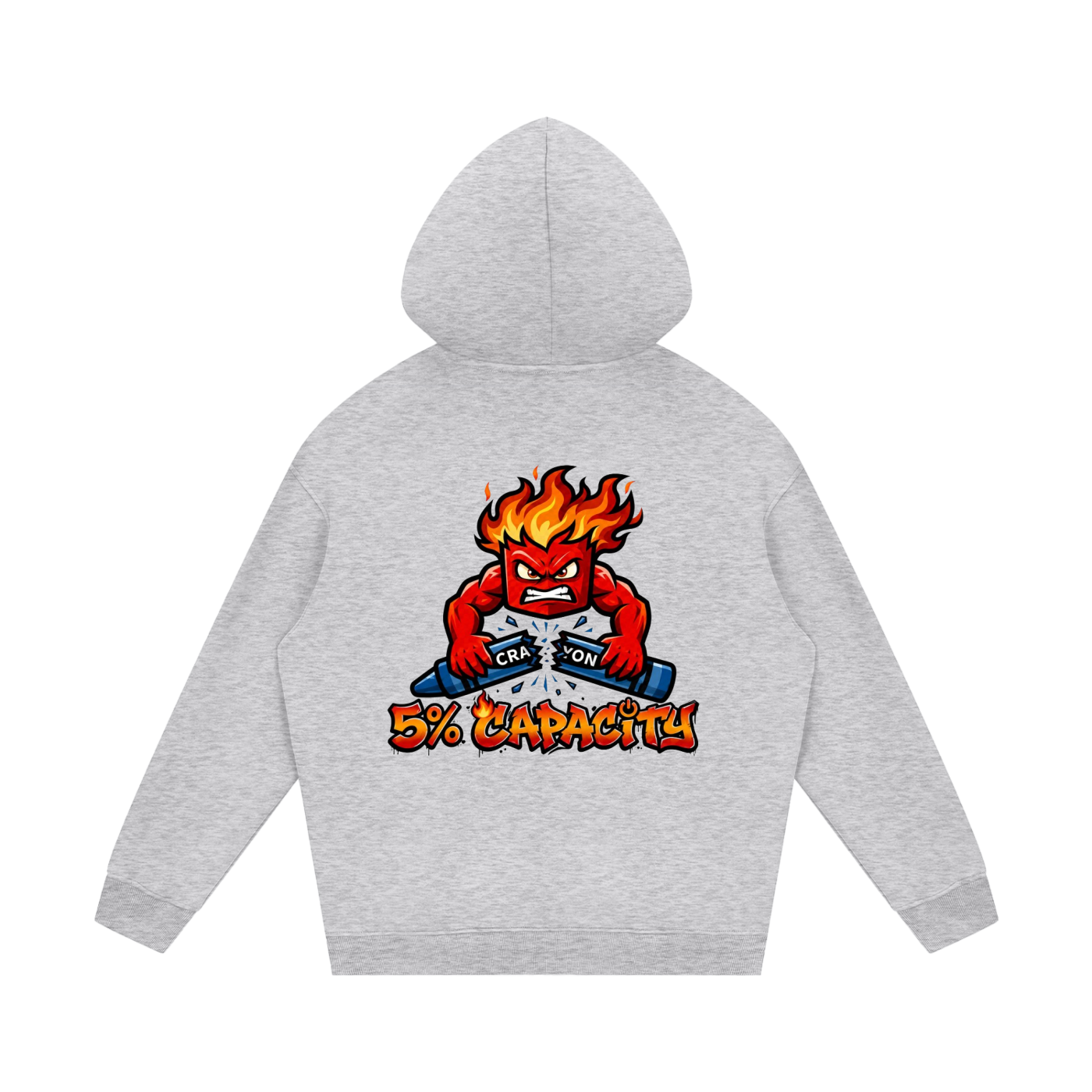 Streetwear Snapping Crayon Hoodie