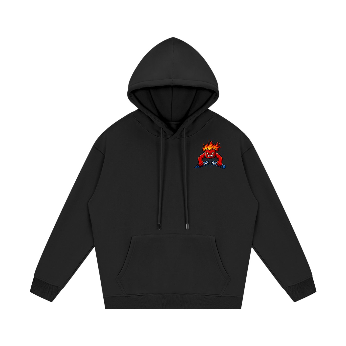 Streetwear Snapping Crayon Hoodie