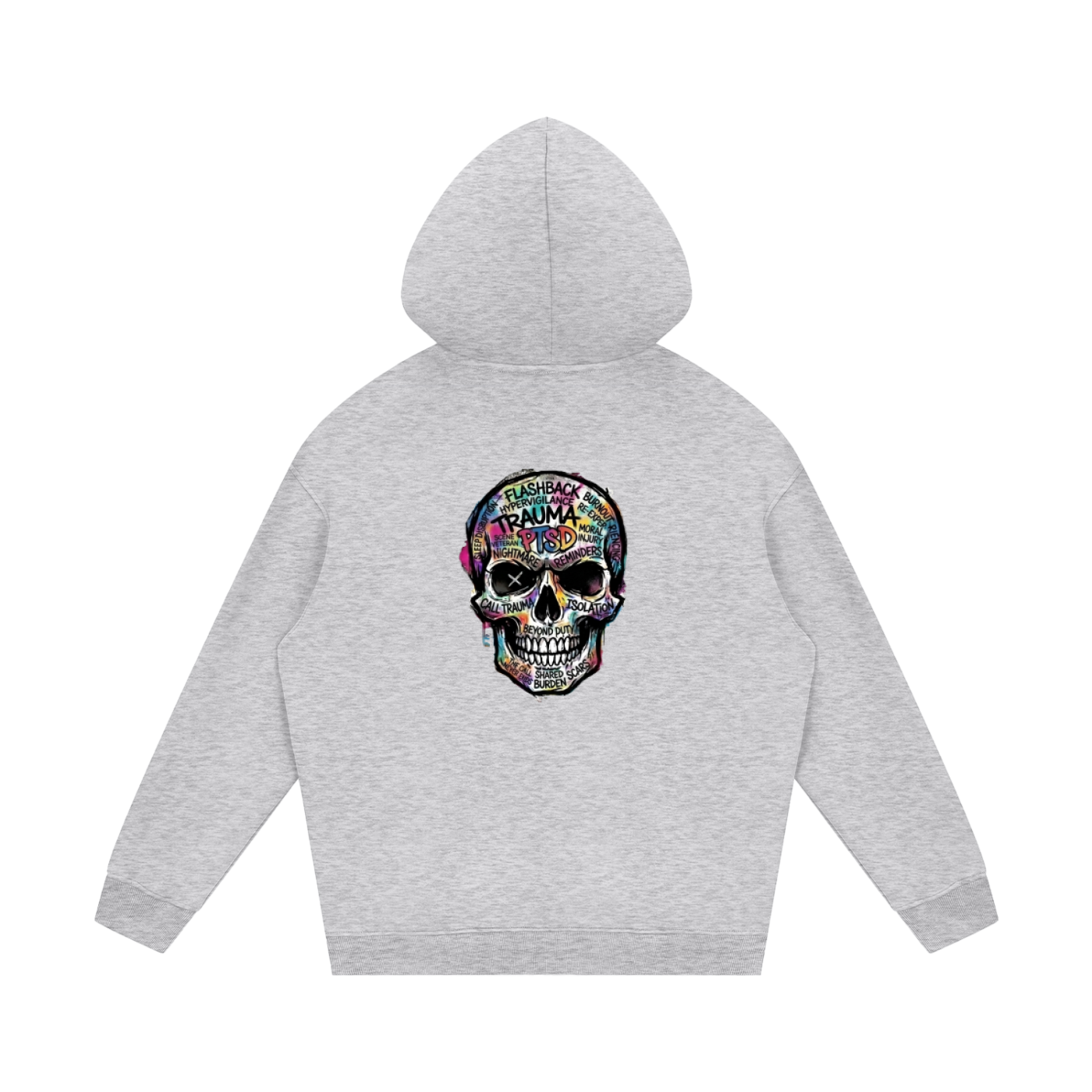 Streetwear 5% Capacity/Skull Hoodie
