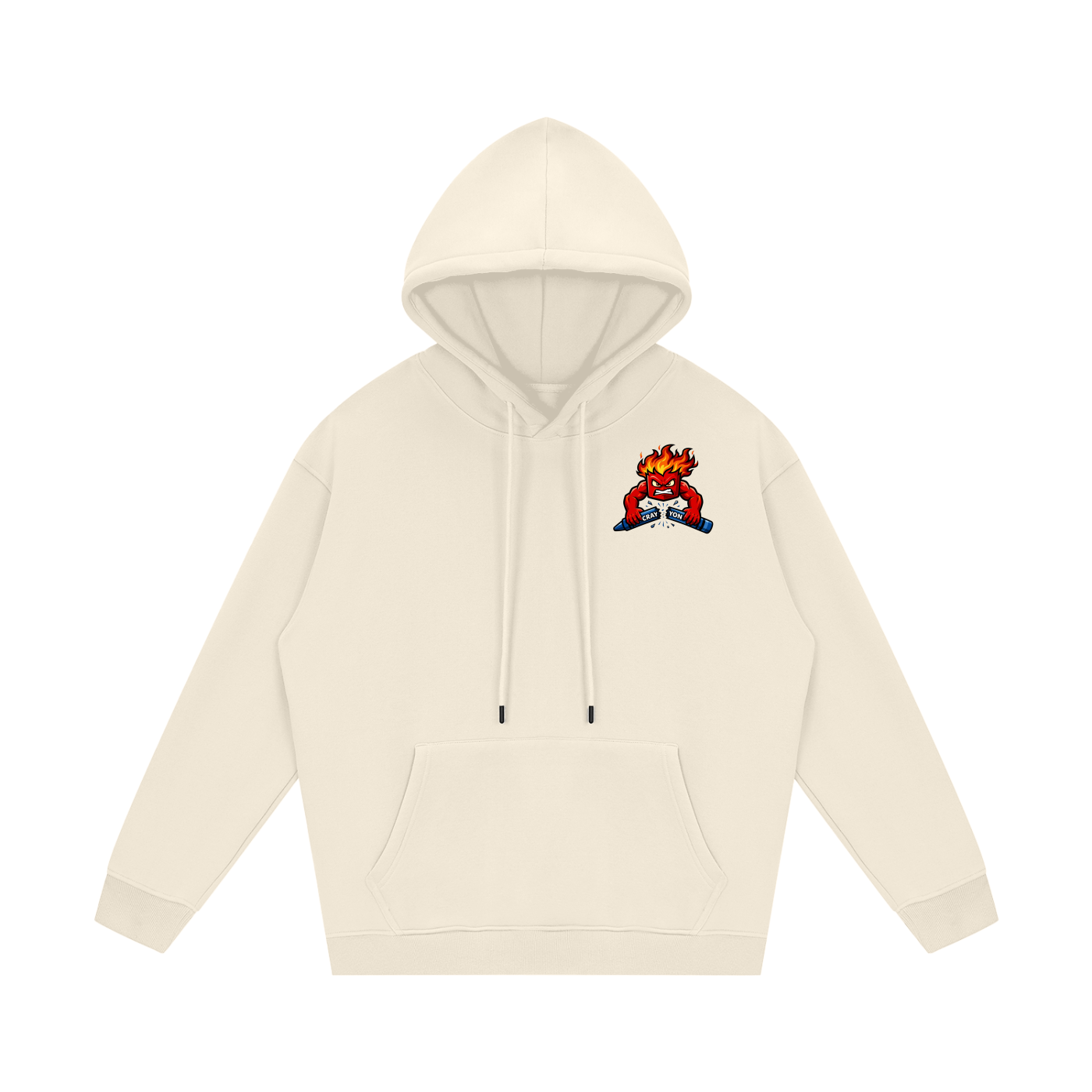 Streetwear Snapping Crayon Hoodie