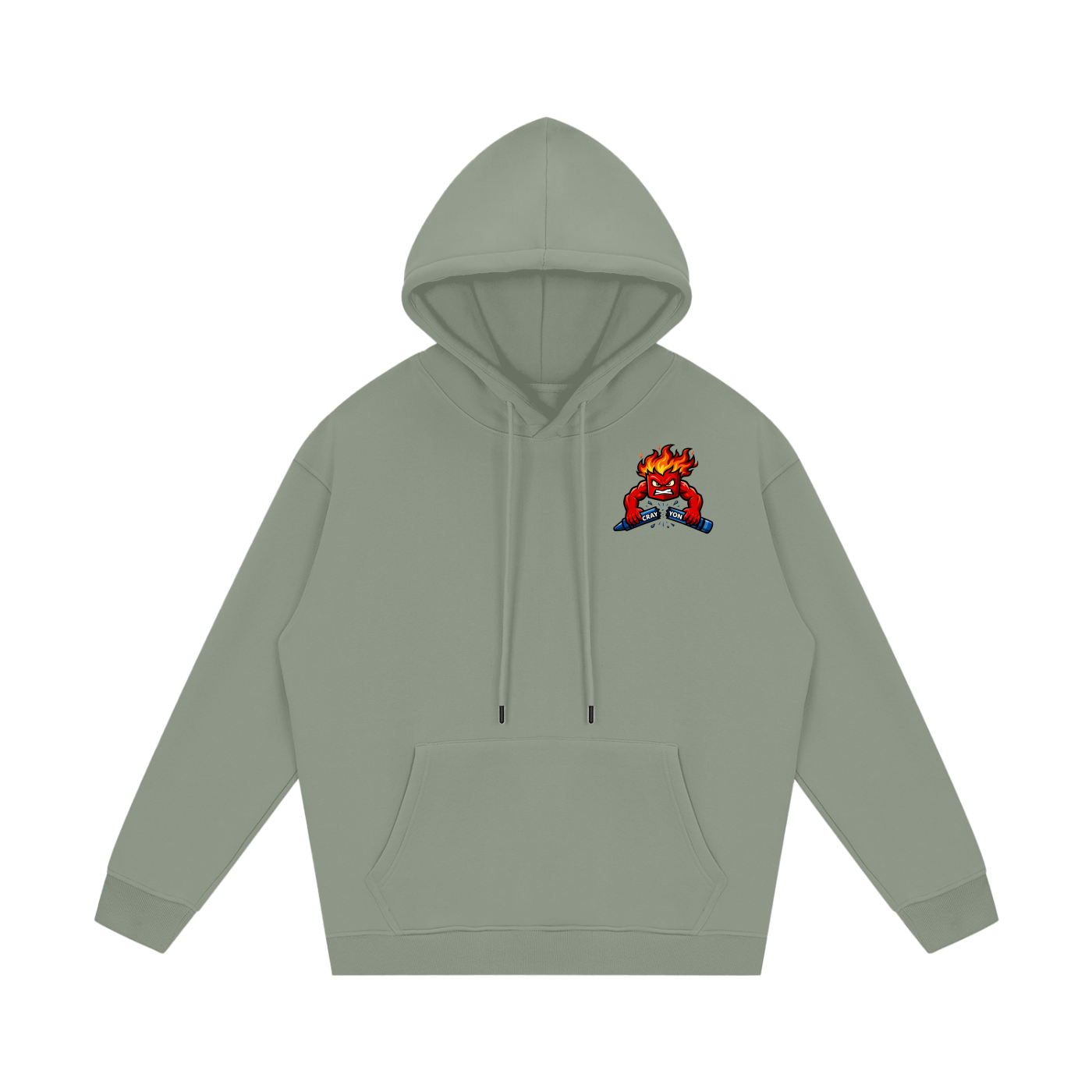 Streetwear Snapping Crayon Hoodie