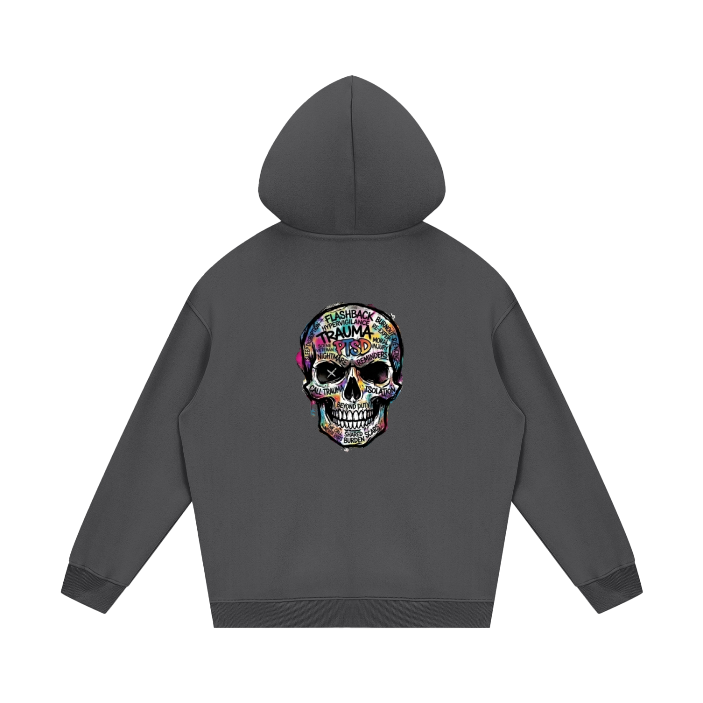 Streetwear 5% Capacity/Skull Hoodie