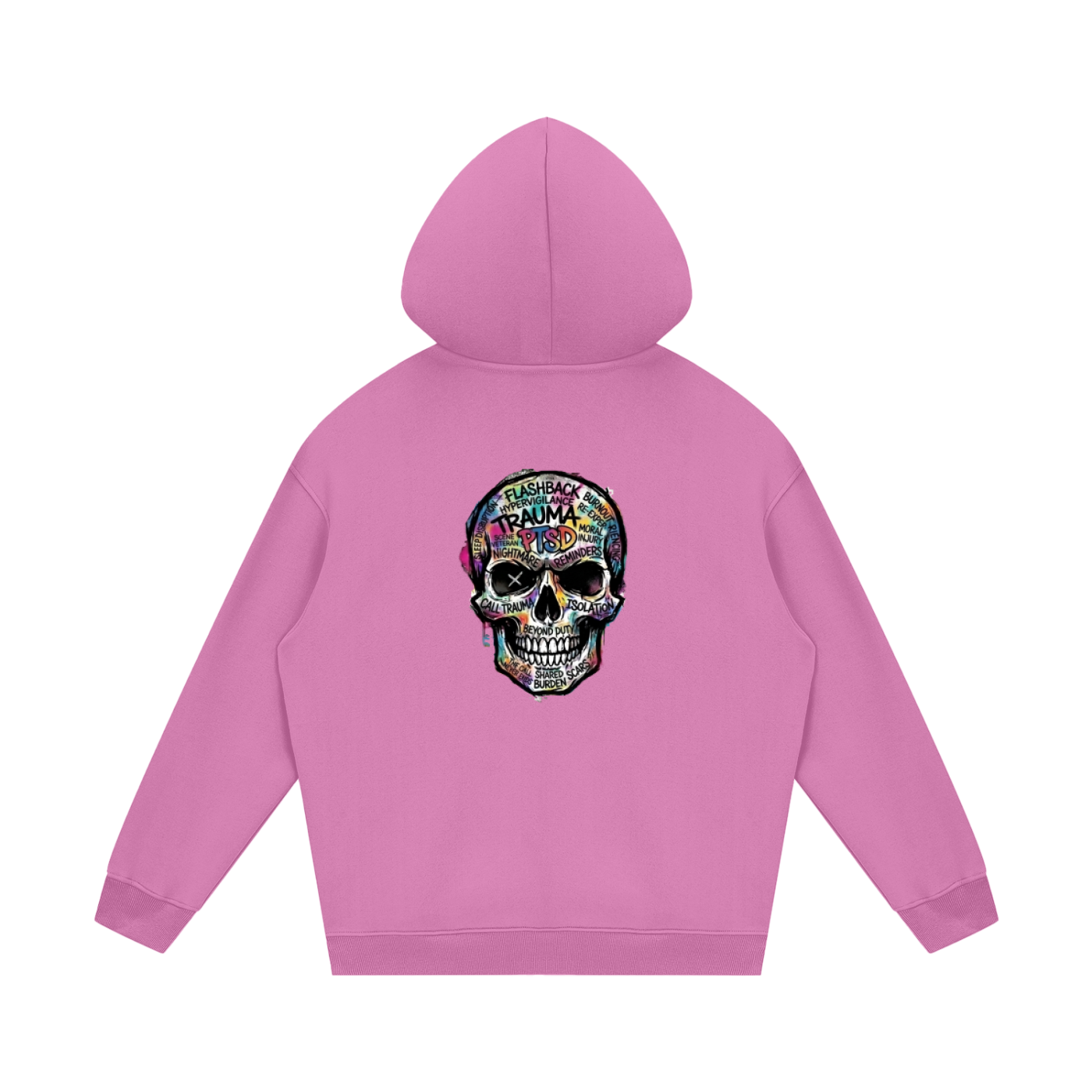 Streetwear 5% Capacity/Skull Hoodie