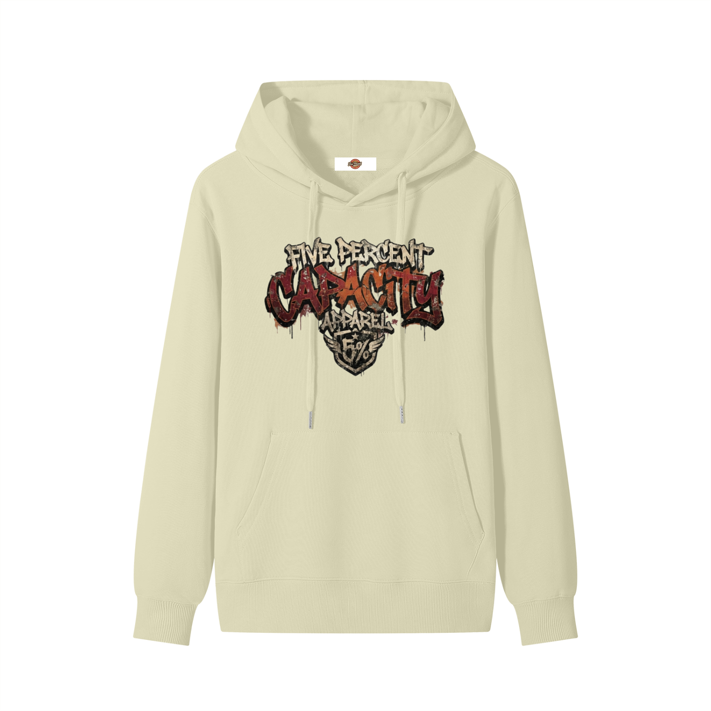 Streetwear Skull 5% Hoodie