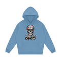 Unisex Fleece Hoodie - Graffiti Skull 5%
