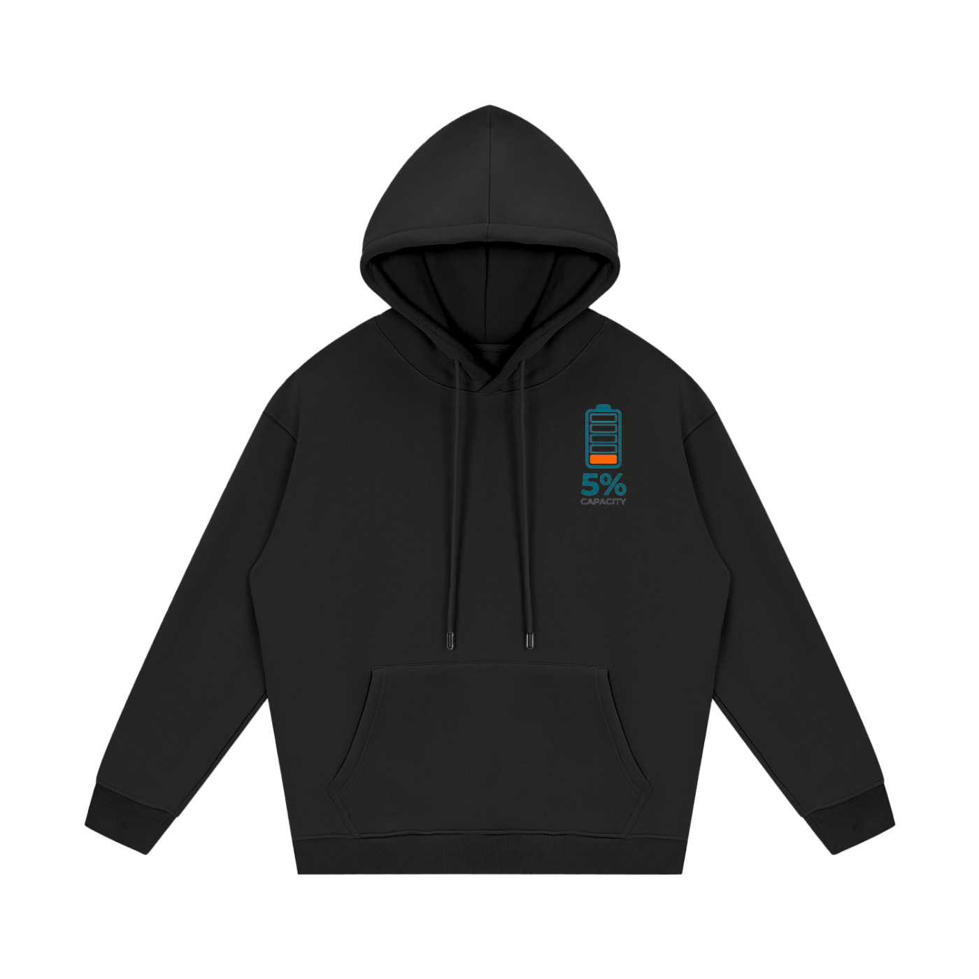 Streetwear 5% Capacity/Skull Hoodie
