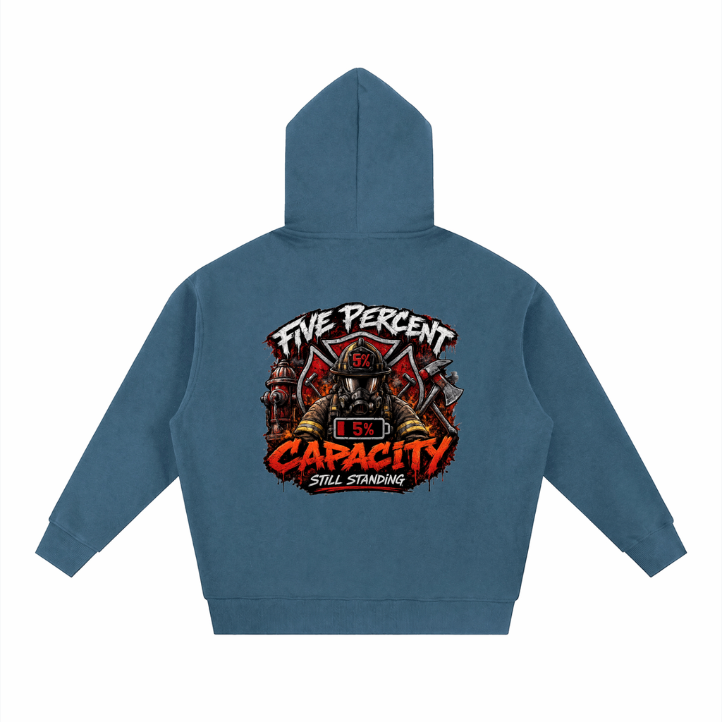 hoodie,zipup,fire,ptsd