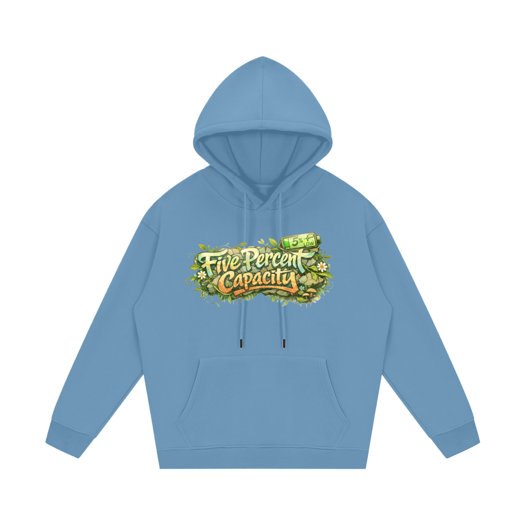 Unisex Fleece Hoodie - Graffiti  of Five Percent Capacity